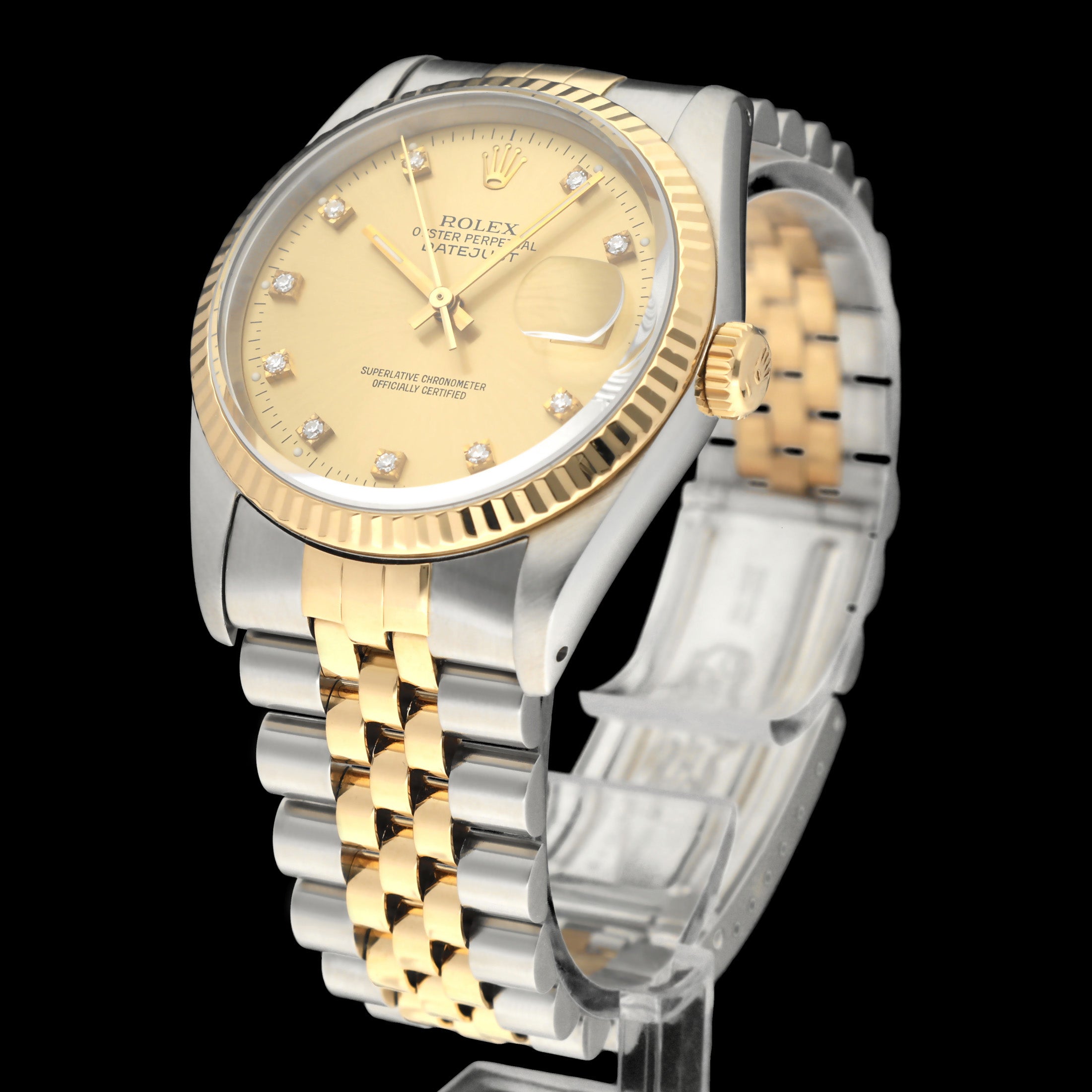 Rolex Datejust 16233G - 1990 - Rolex horloge - Rolex kopen - Rolex heren horloge - Trophies Watches