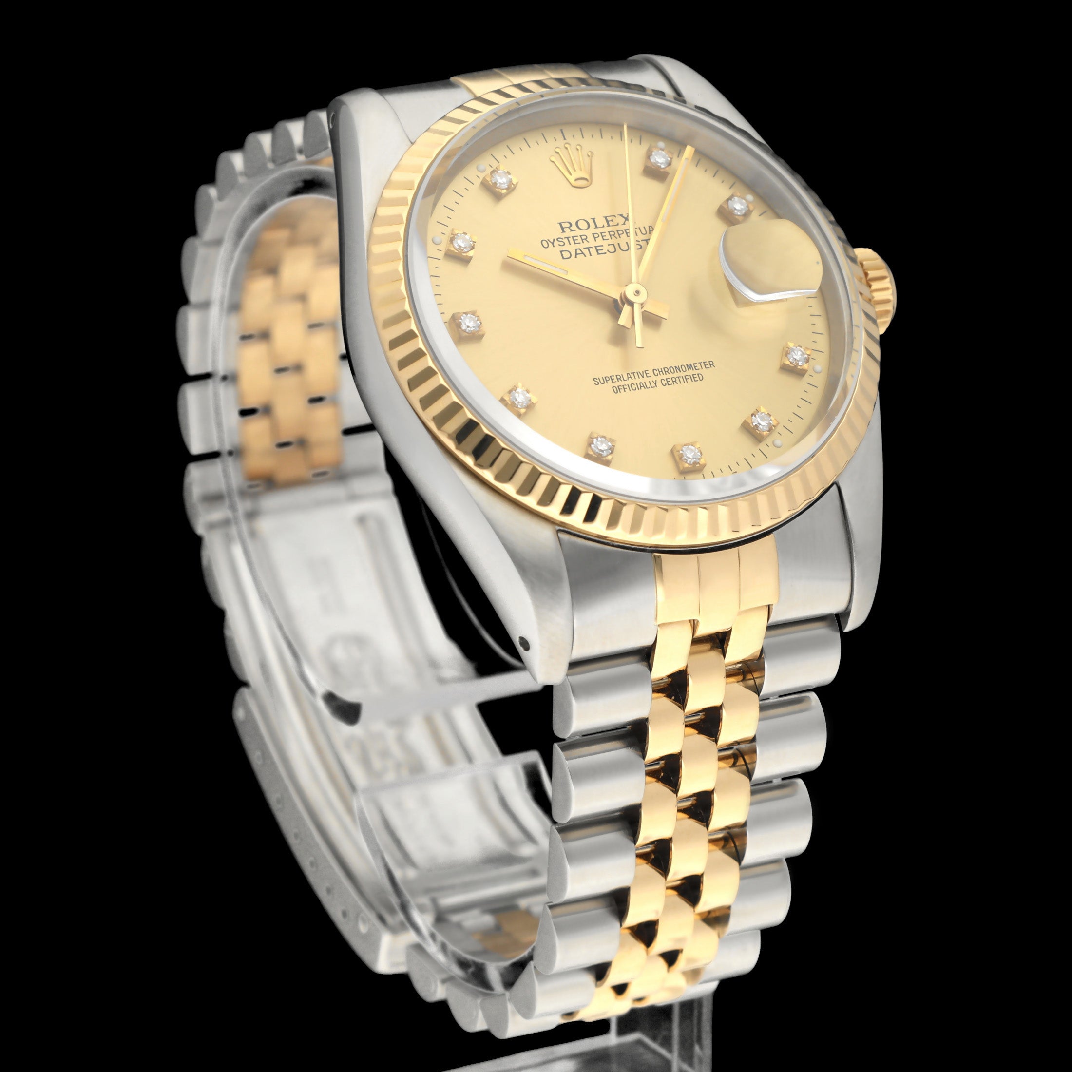 Rolex Datejust 16233G - 1990 - Rolex horloge - Rolex kopen - Rolex heren horloge - Trophies Watches