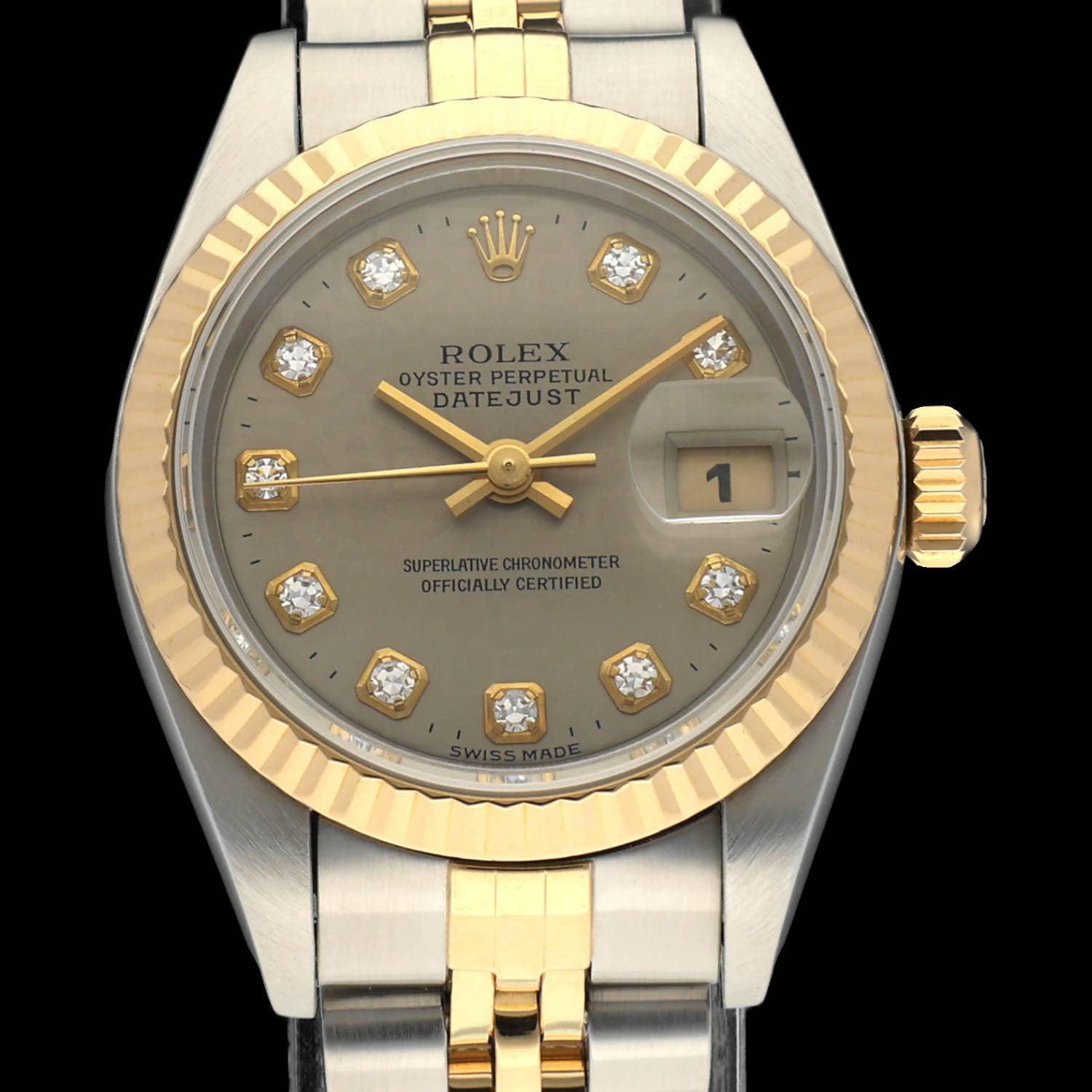 Rolex Lady-Datejust 69173G - 1998 - Rolex horloge - Rolex kopen - Rolex dames horloge - Trophies Watches