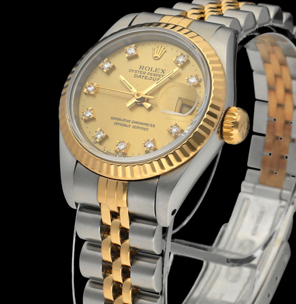 Rolex Lady-Datejust 69173G - 1989 - Rolex horloge - Rolex kopen - Rolex dames horloge - Trophies Watches