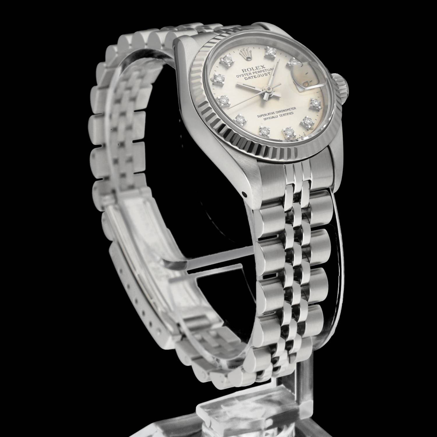 Rolex Oyster Perpetual Lady Datejust 69174G - 1990 - Rolex horloge - Rolex kopen - Rolex dames horloge - Trophies Watches
