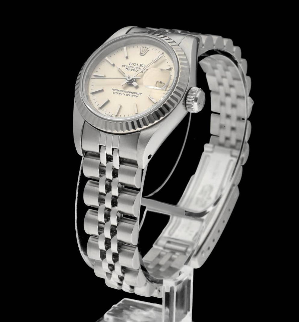 Rolex Oyster Perpetual Lady Datejust 69174 - 1991 - Rolex horloge - Rolex kopen - Rolex dames horloge - Trophies Watches