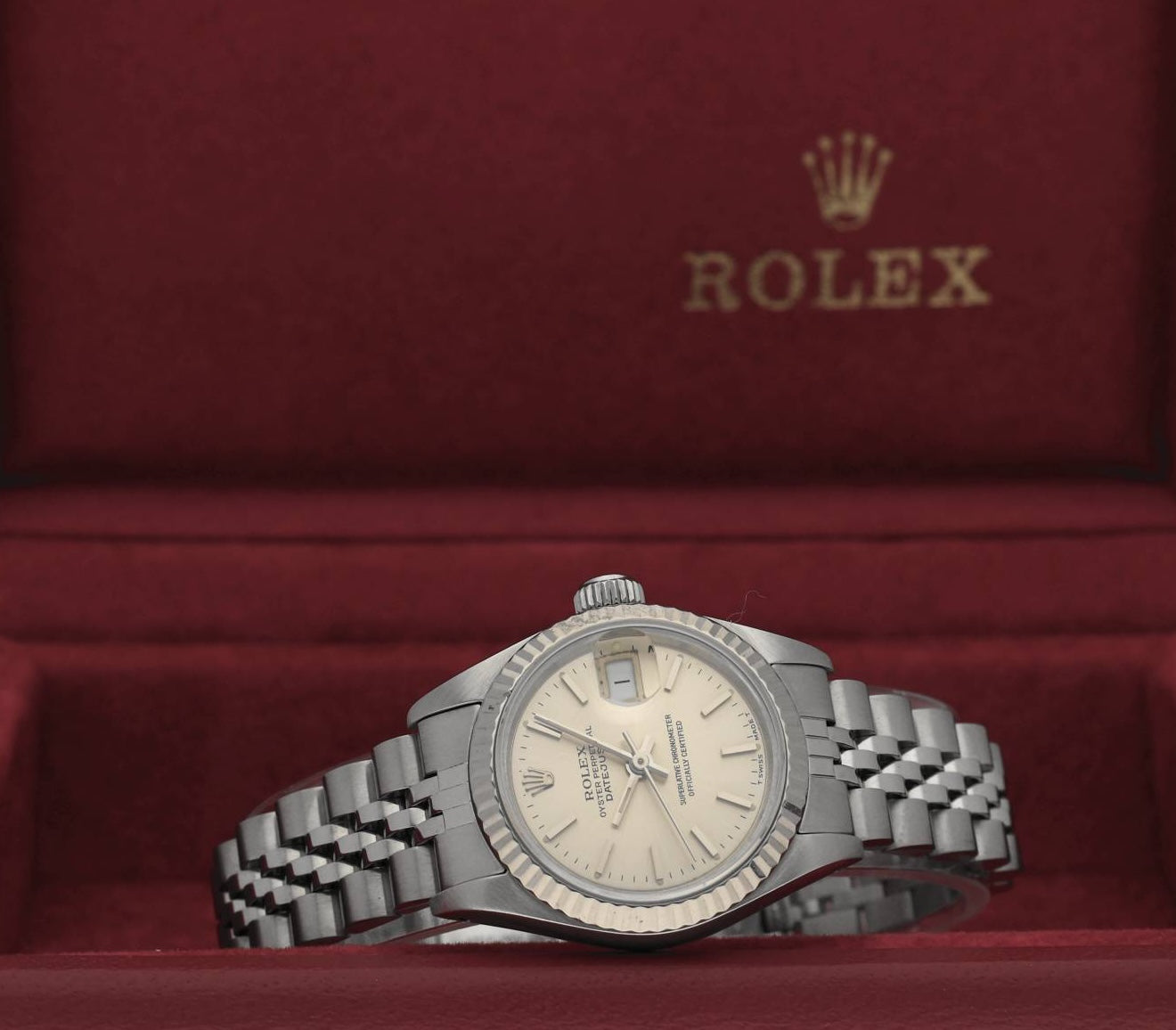 Rolex Oyster Perpetual Lady Datejust 69174 - 1991 - Rolex horloge - Rolex kopen - Rolex dames horloge - Trophies Watches