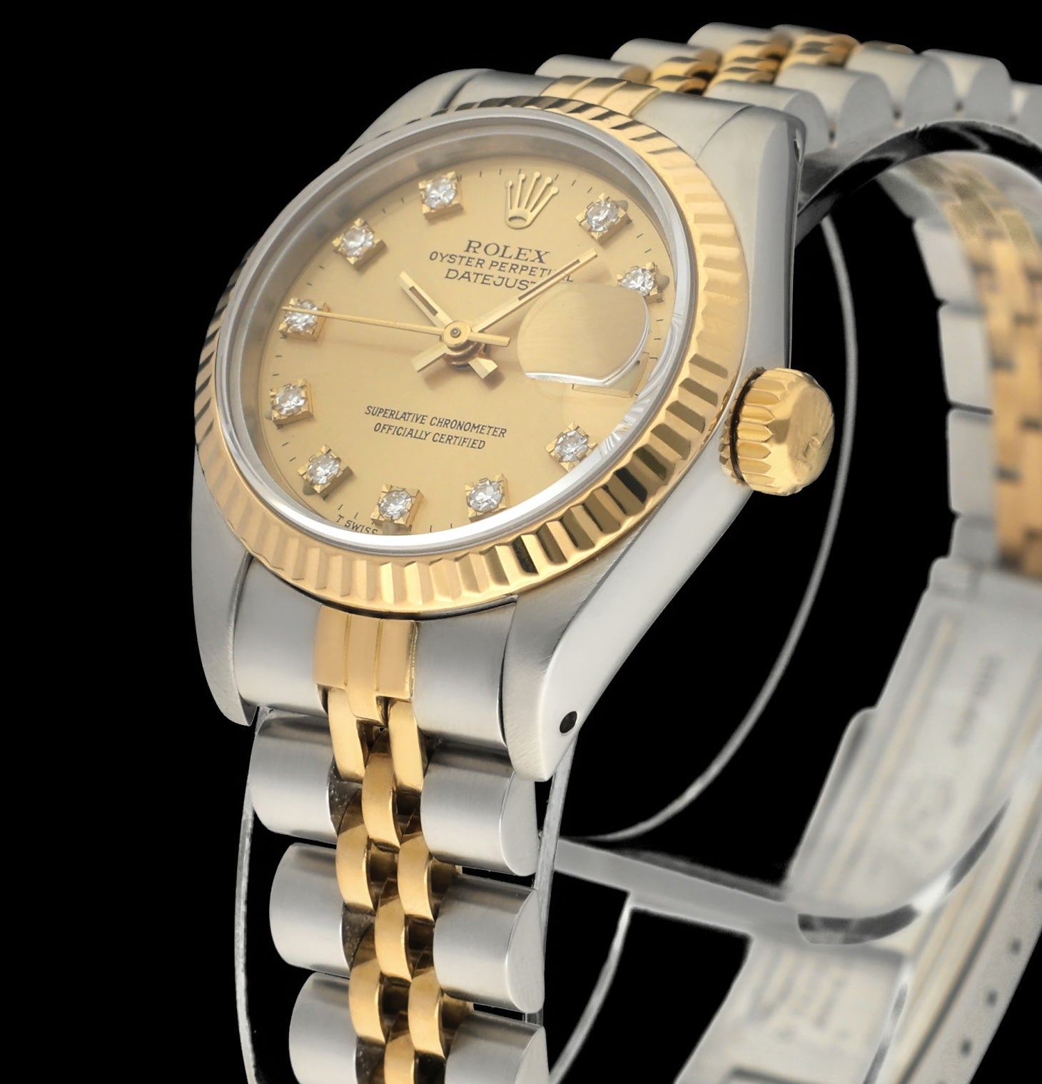 Rolex Lady-Datejust 69173G - 1991 - Rolex horloge - Rolex kopen - Rolex dames horloge - Trophies Watches