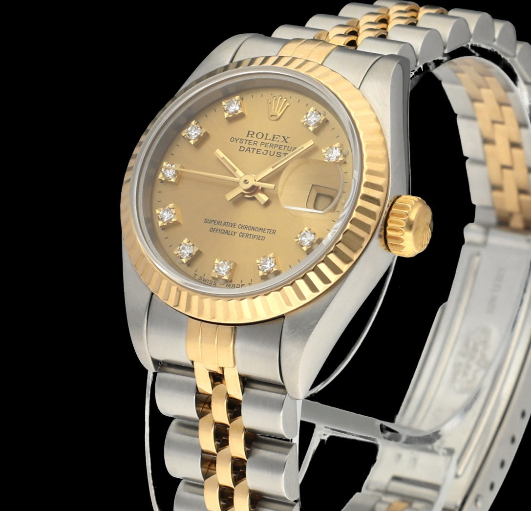 Rolex Lady-Datejust 69173G - 1994 - Rolex horloge - Rolex kopen - Rolex dames horloge - Trophies Watches
