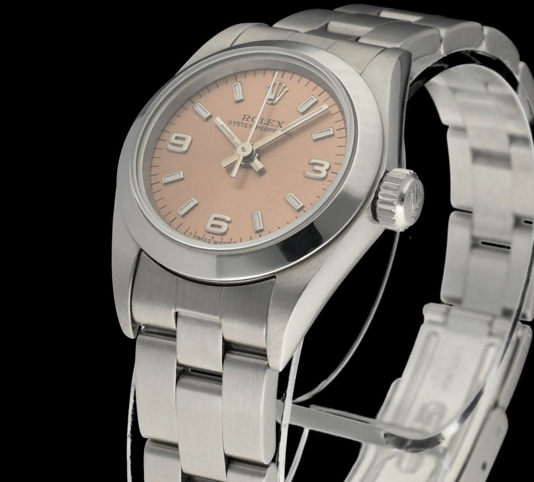 Rolex Oyster Perpetual 67180 - 1998 - Rolex horloge - Rolex kopen - Rolex dames horloge - Trophies Watches