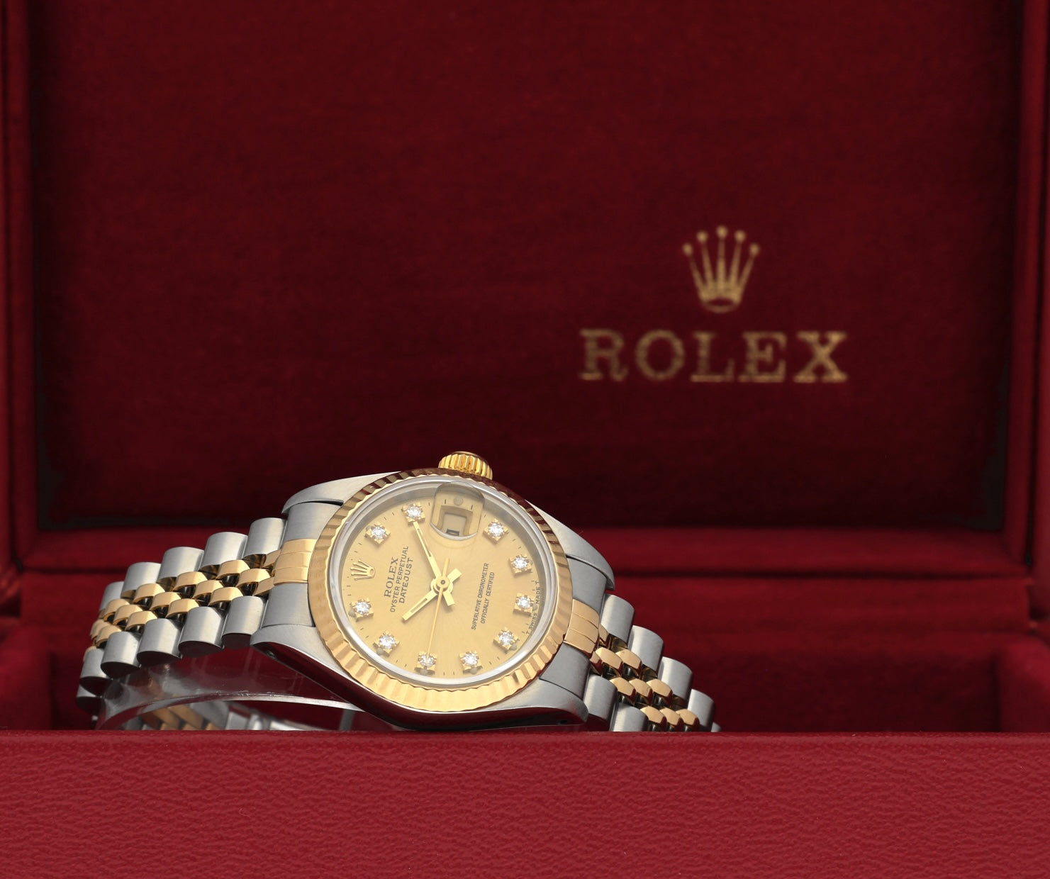 Rolex Lady-Datejust 69173G - 1989 - Rolex horloge - Rolex kopen - Rolex dames horloge - Trophies Watches