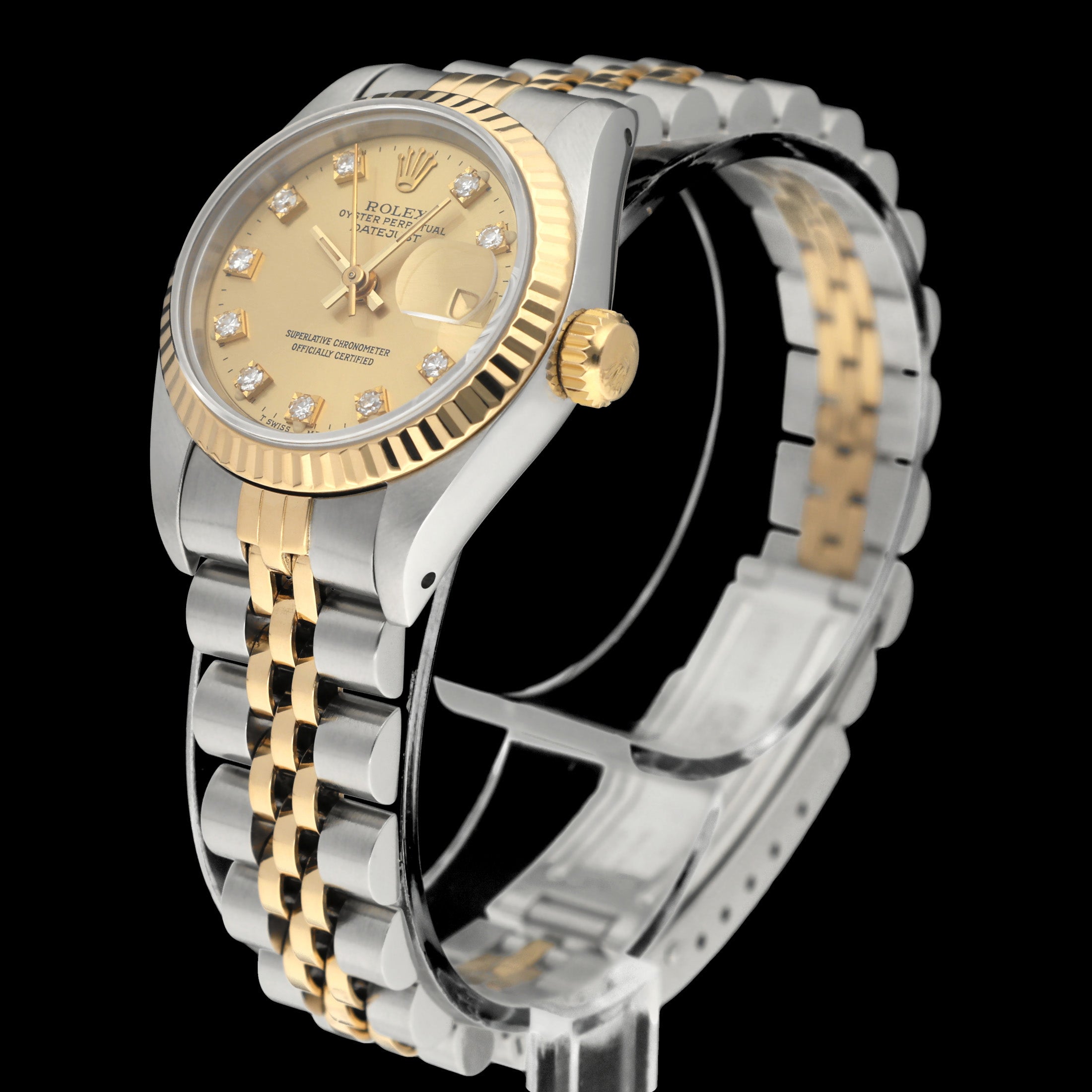 Rolex Lady-Datejust 69173G - 1991 - Rolex horloge - Rolex kopen - Rolex dames horloge - Trophies Watches