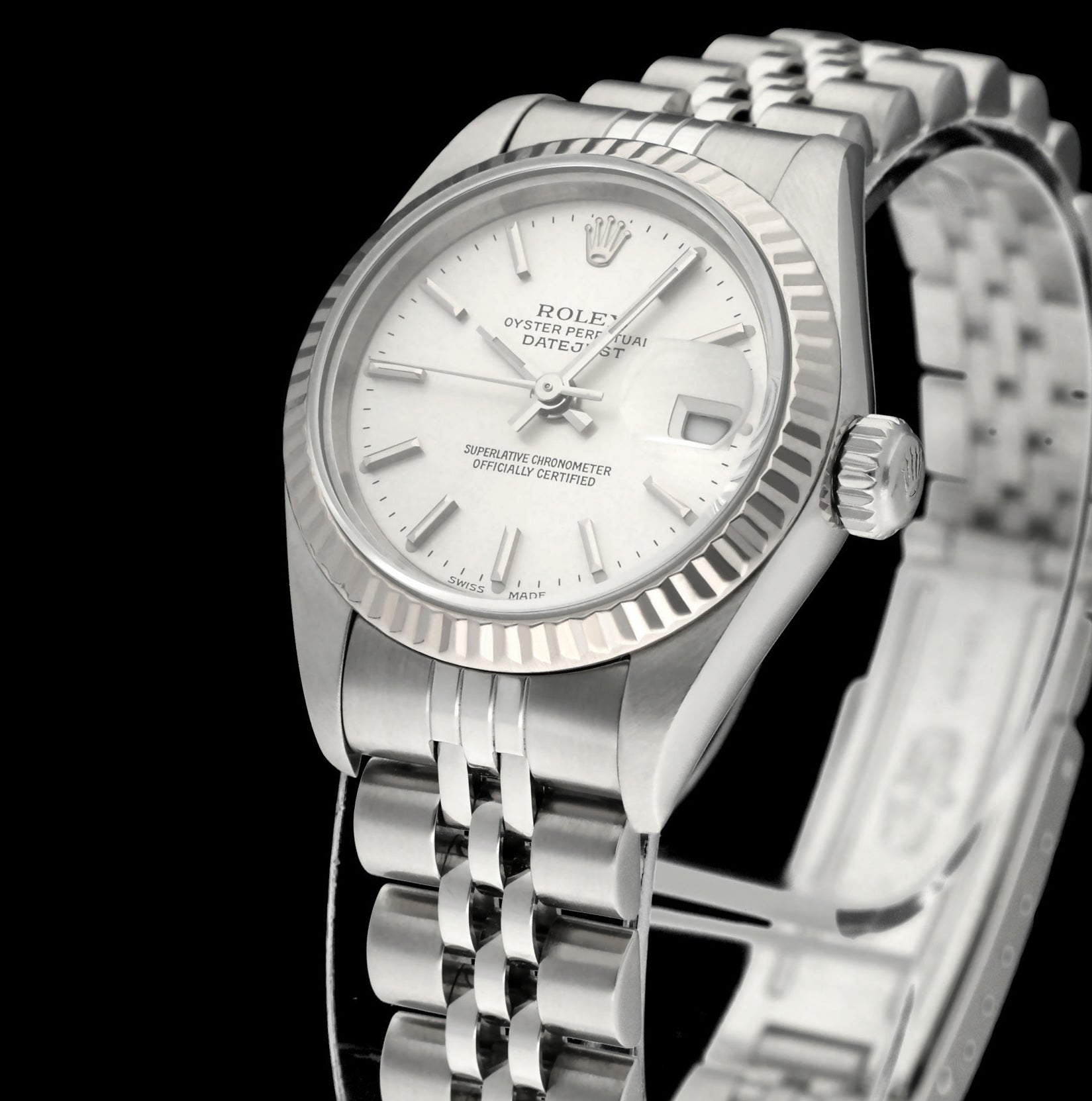 Rolex Oyster Perpetual Lady Datejust 79174 - 1999 - Rolex horloge - Rolex kopen - Rolex dames horloge - Trophies Watches