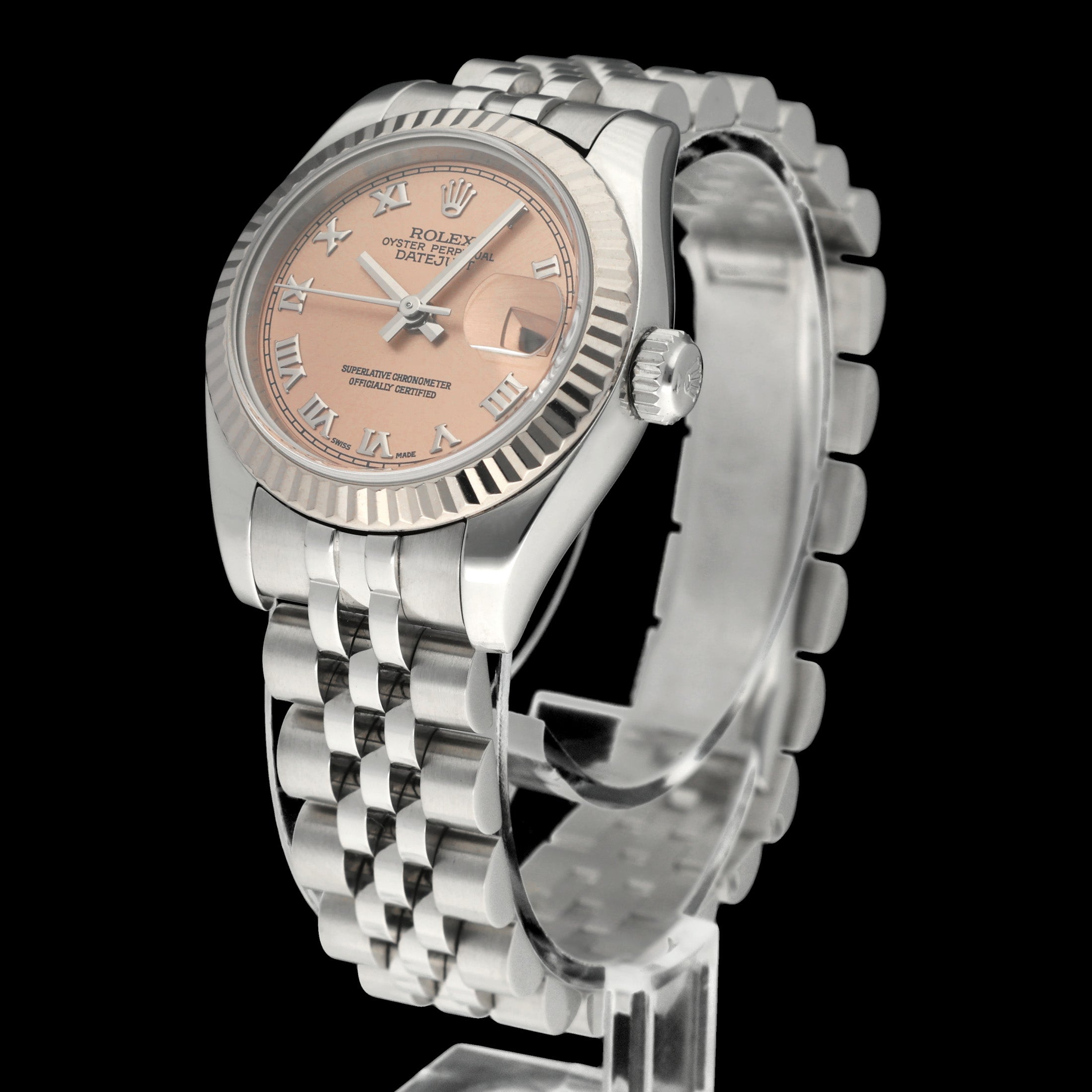 Rolex Oyster Perpetual Lady Datejust 179174 - 2006 - Rolex horloge - Rolex kopen - Rolex dames horloge - Trophies Watches