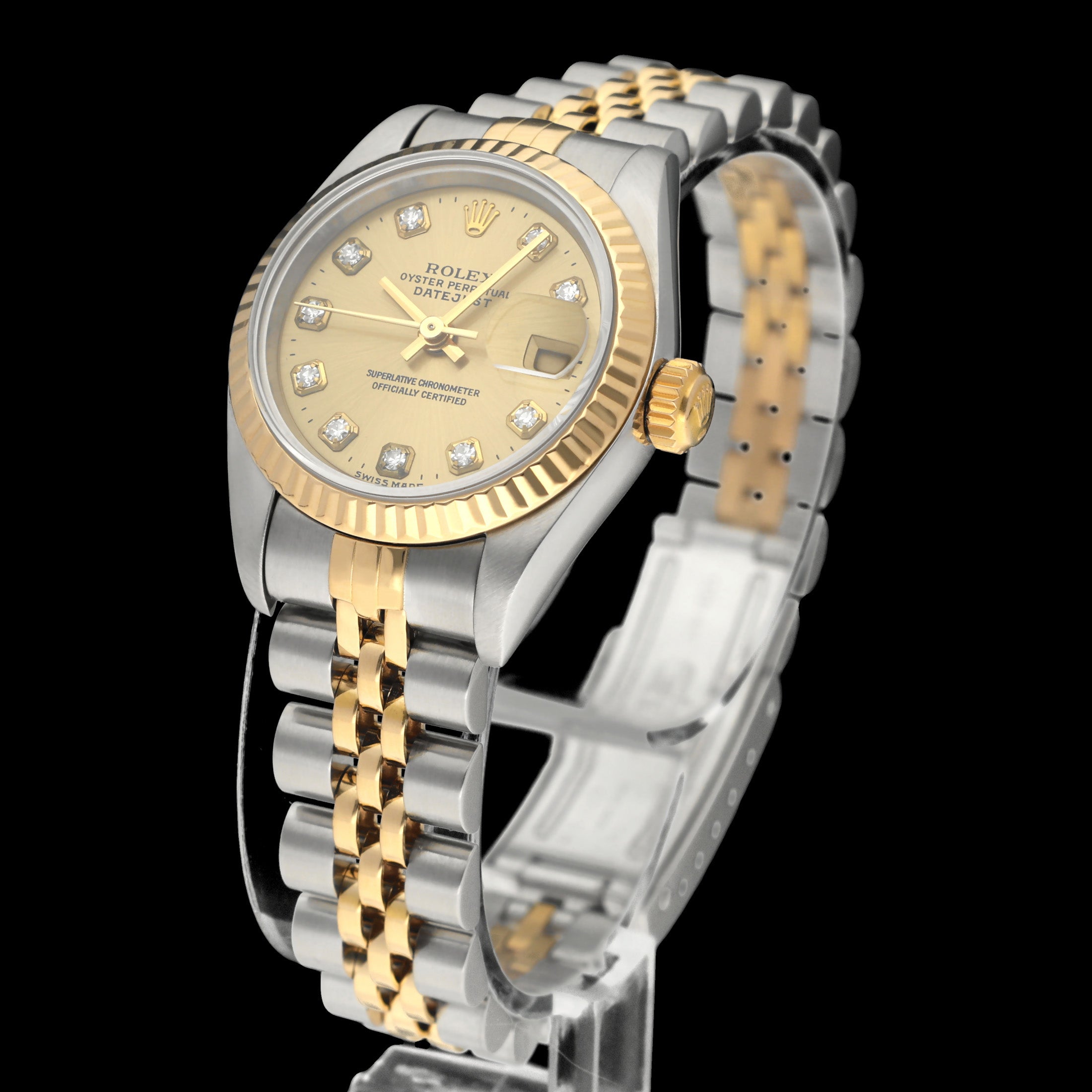 Rolex Lady-Datejust 69173G - 1994 - Rolex horloge - Rolex kopen - Rolex dames horloge - Trophies Watches
