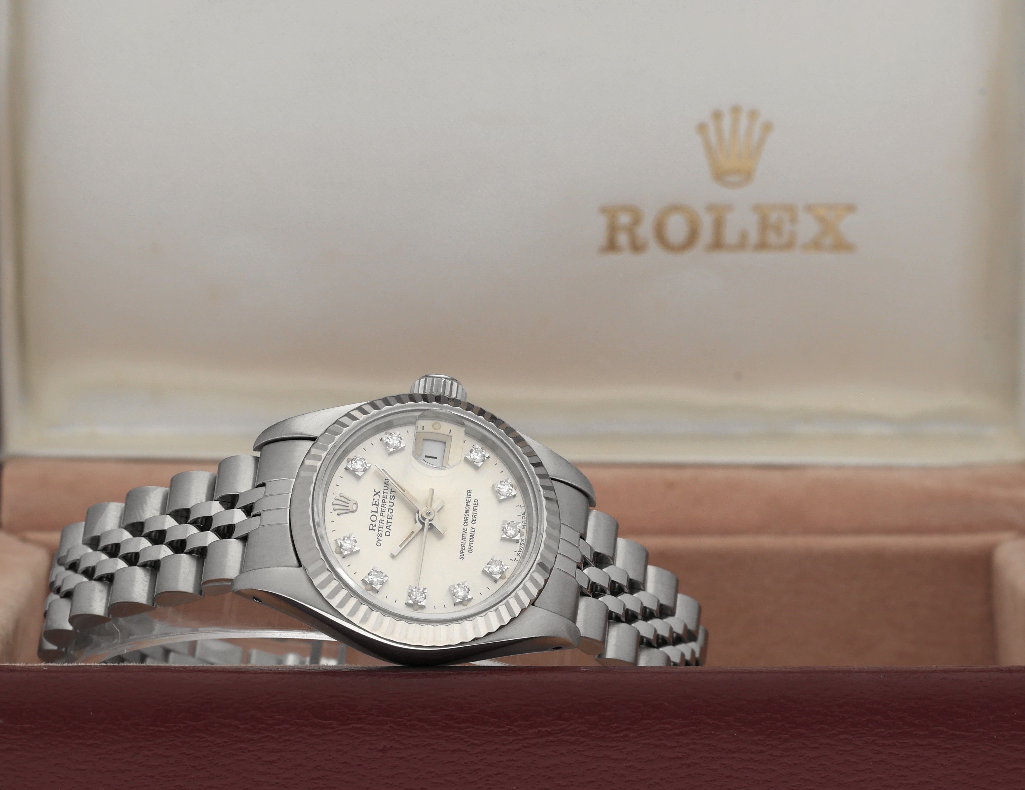 Rolex Oyster Perpetual Lady Datejust 69174G - 1990 - Rolex horloge - Rolex kopen - Rolex dames horloge - Trophies Watches