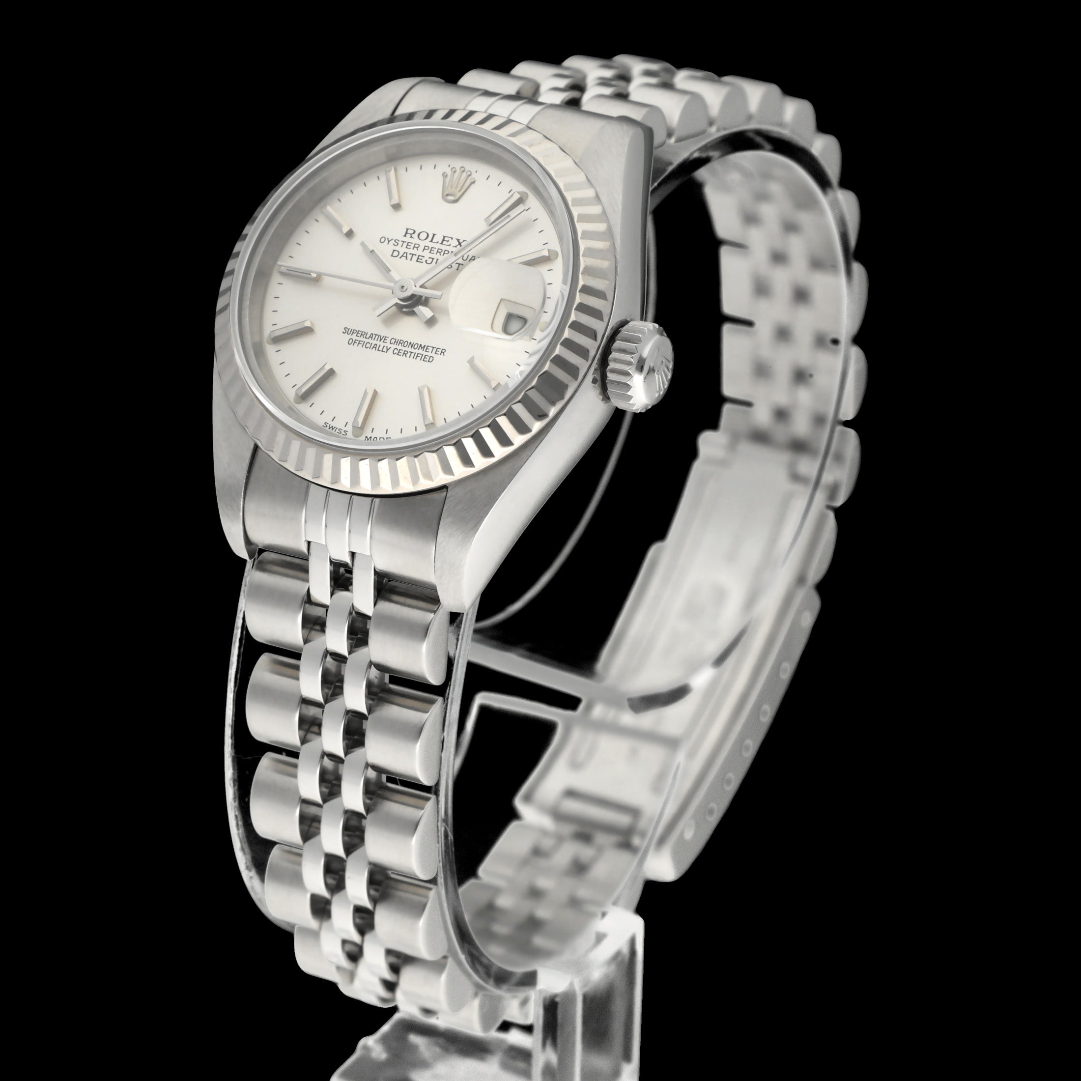 Rolex Oyster Perpetual Lady Datejust 79174 - 2001 - Rolex horloge - Rolex kopen - Rolex dames horloge - Trophies Watches