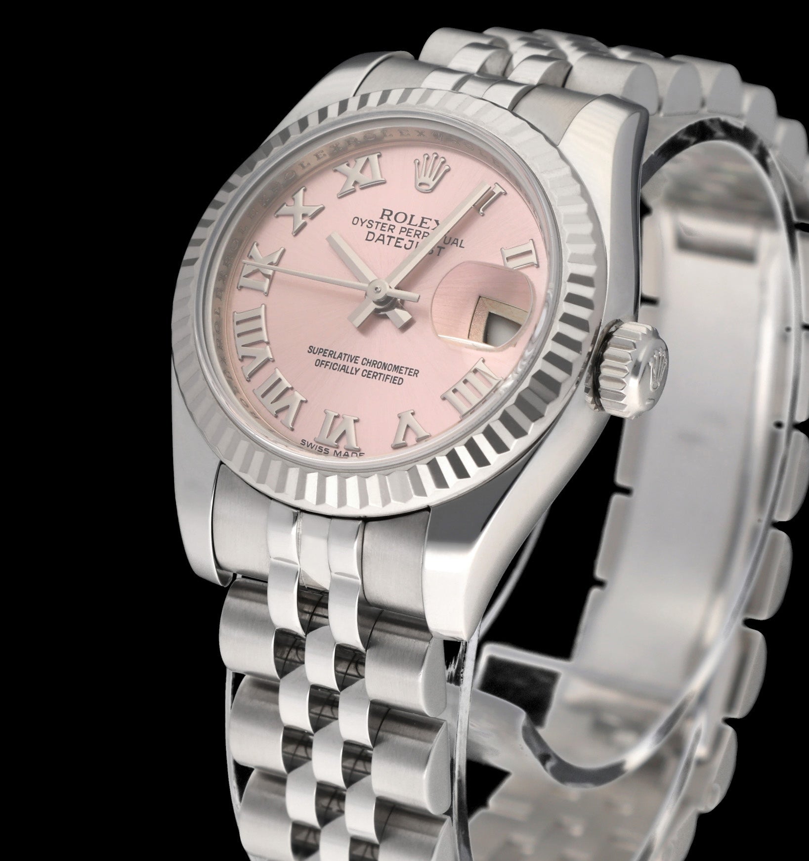 Rolex Oyster Perpetual Lady Datejust 179174 - 2013 - Rolex horloge - Rolex kopen - Rolex dames horloge - Trophies Watches