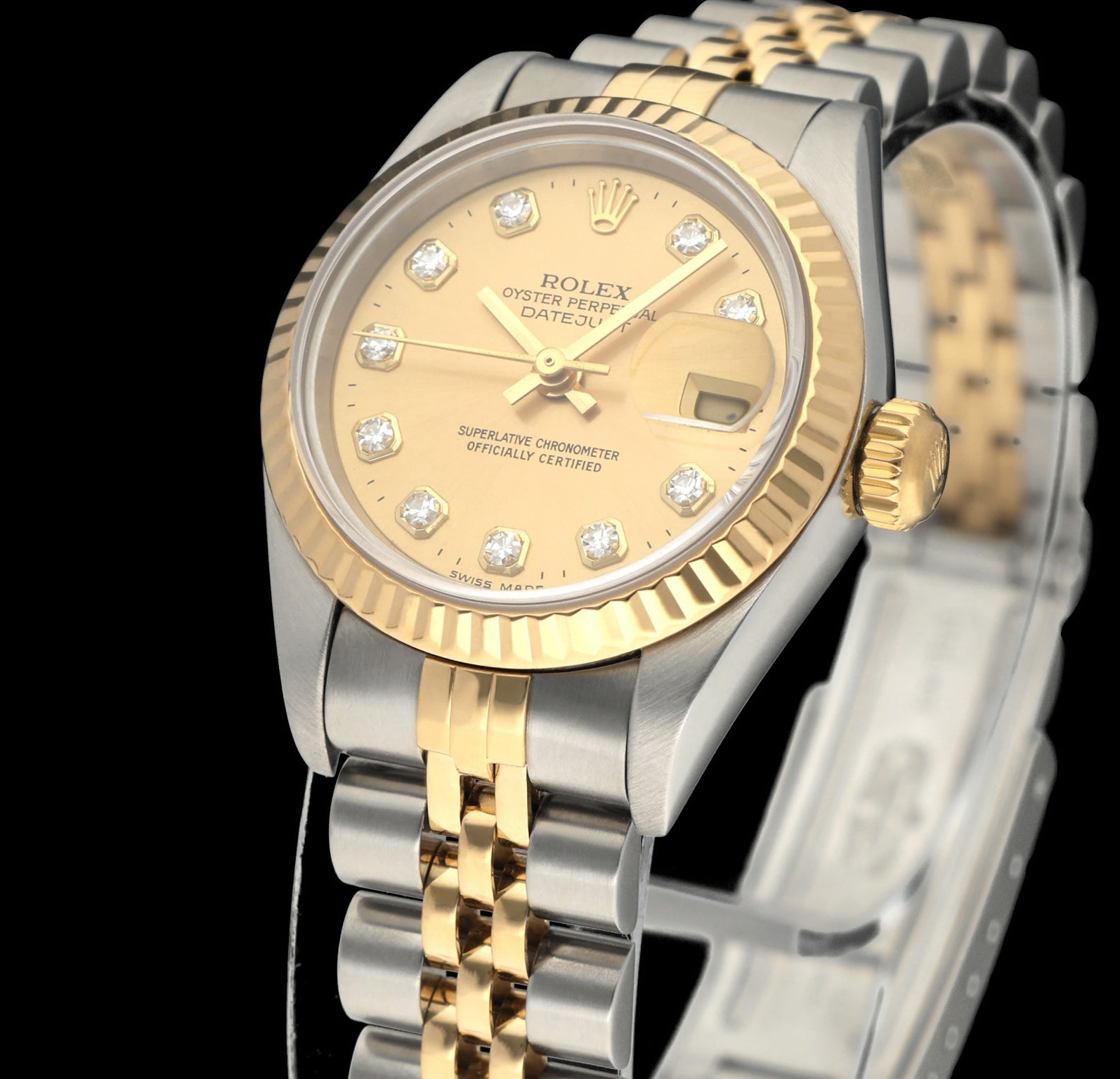 Rolex Lady-Datejust 69173G - 1998 - Rolex horloge - Rolex kopen - Rolex dames horloge - Trophies Watches