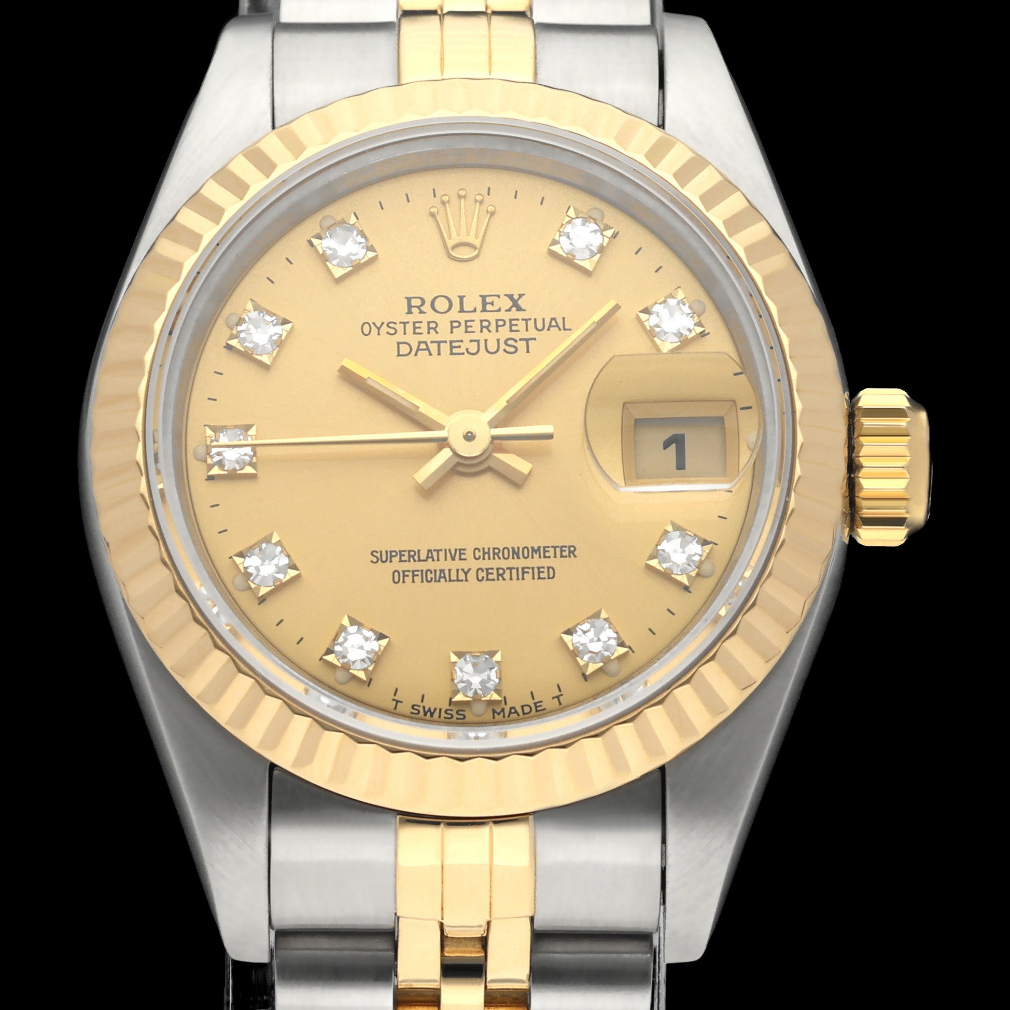 Rolex Lady-Datejust 69173G - 1993 - Rolex horloge - Rolex kopen - Rolex dames horloge - Trophies Watches