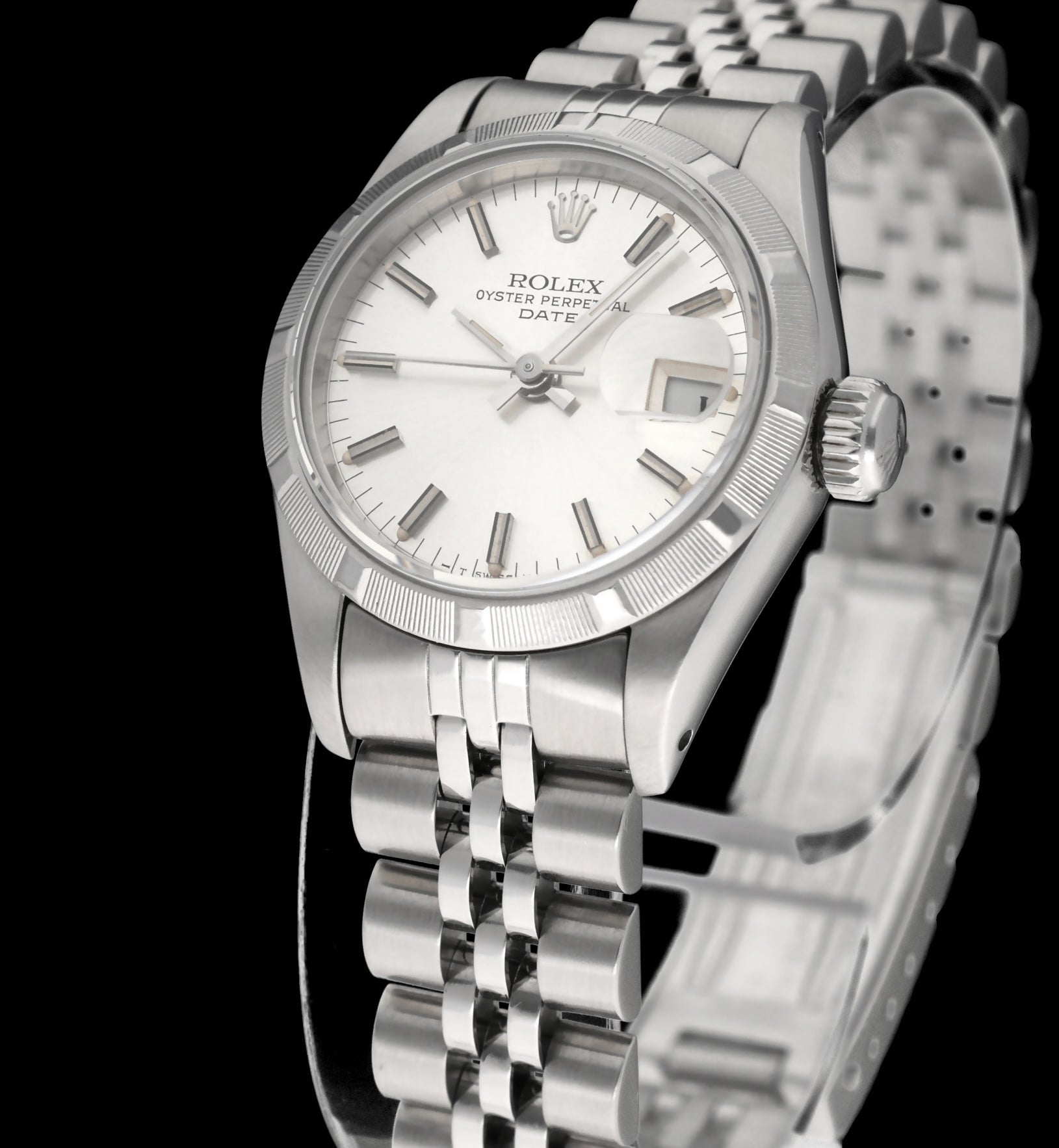 Rolex Oyster Perpetual Lady Date 69190 - 1984 - Rolex horloge - Rolex kopen - Rolex dames horloge - Trophies Watches