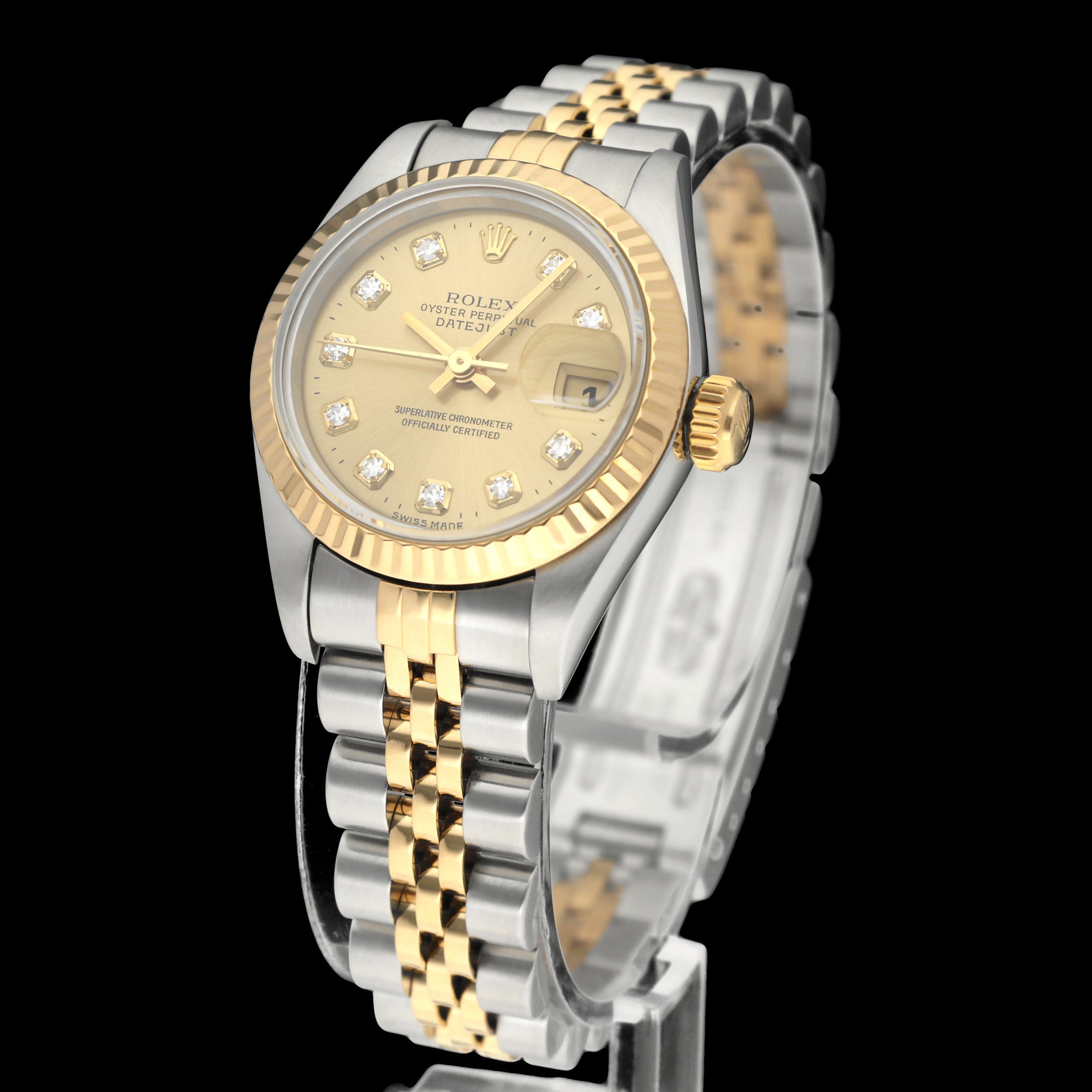 Rolex Lady-Datejust 69173G - 1995 - Rolex horloge - Rolex kopen - Rolex dames horloge - Trophies Watches