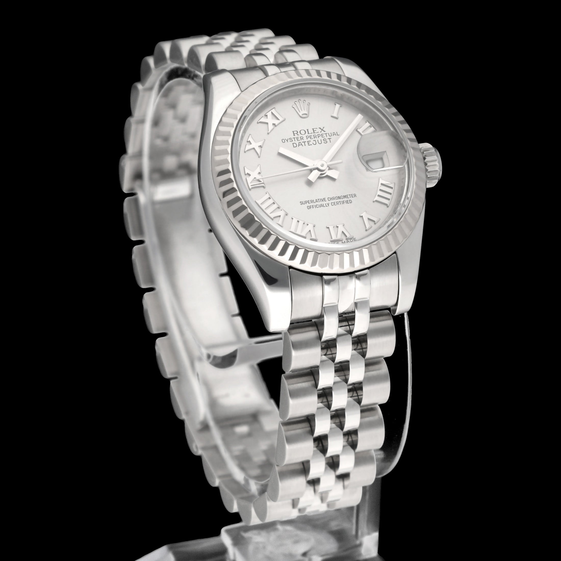 Rolex Oyster Perpetual Lady Datejust 179174 - 2010 - Rolex horloge - Rolex kopen - Rolex dames horloge - Trophies Watches