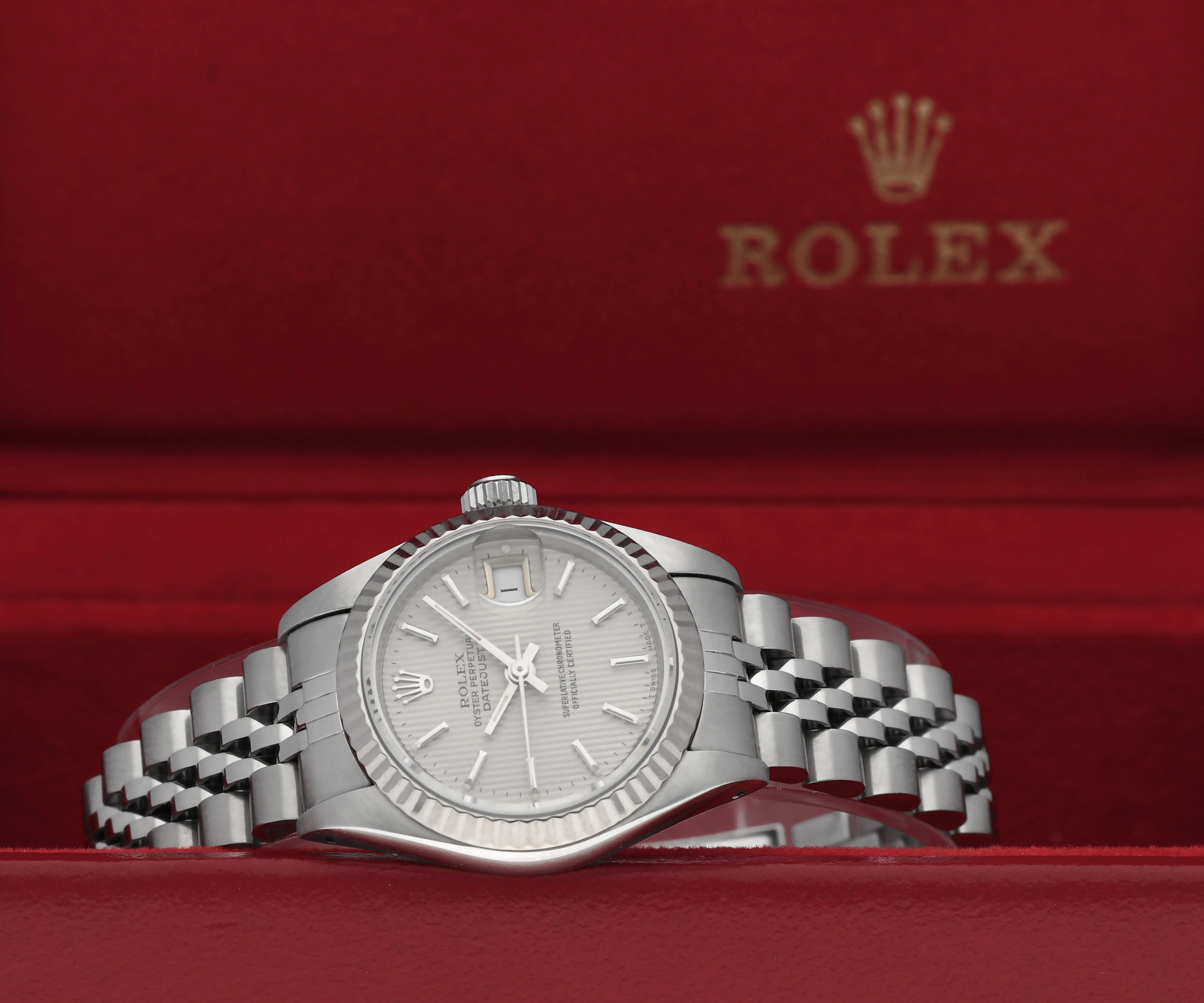 Rolex Oyster Perpetual Lady Datejust 69174 - 1990 - Rolex horloge - Rolex kopen - Rolex dames horloge - Trophies Watches