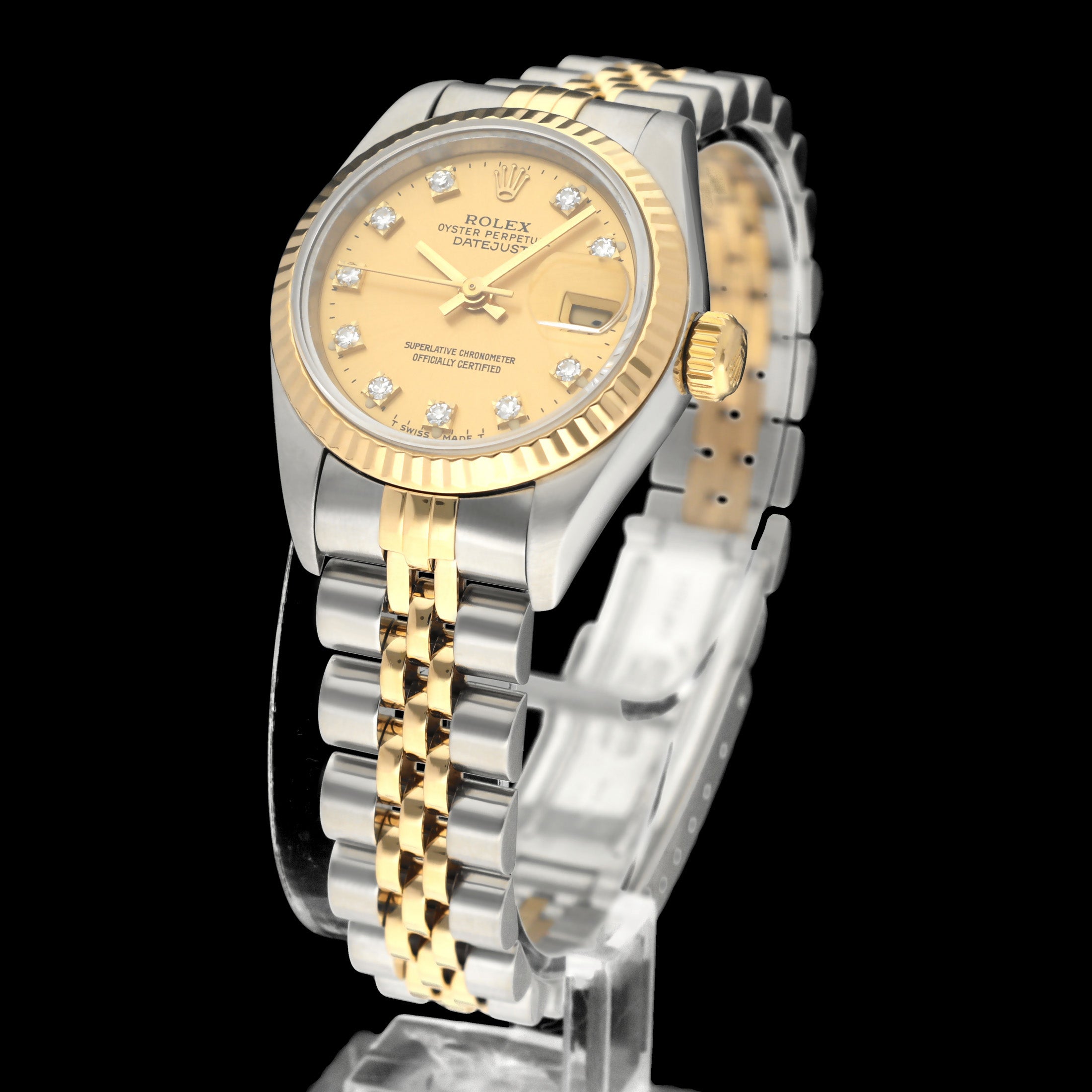 Rolex Lady-Datejust 69173G - 1998 - Rolex horloge - Rolex kopen - Rolex dames horloge - Trophies Watches