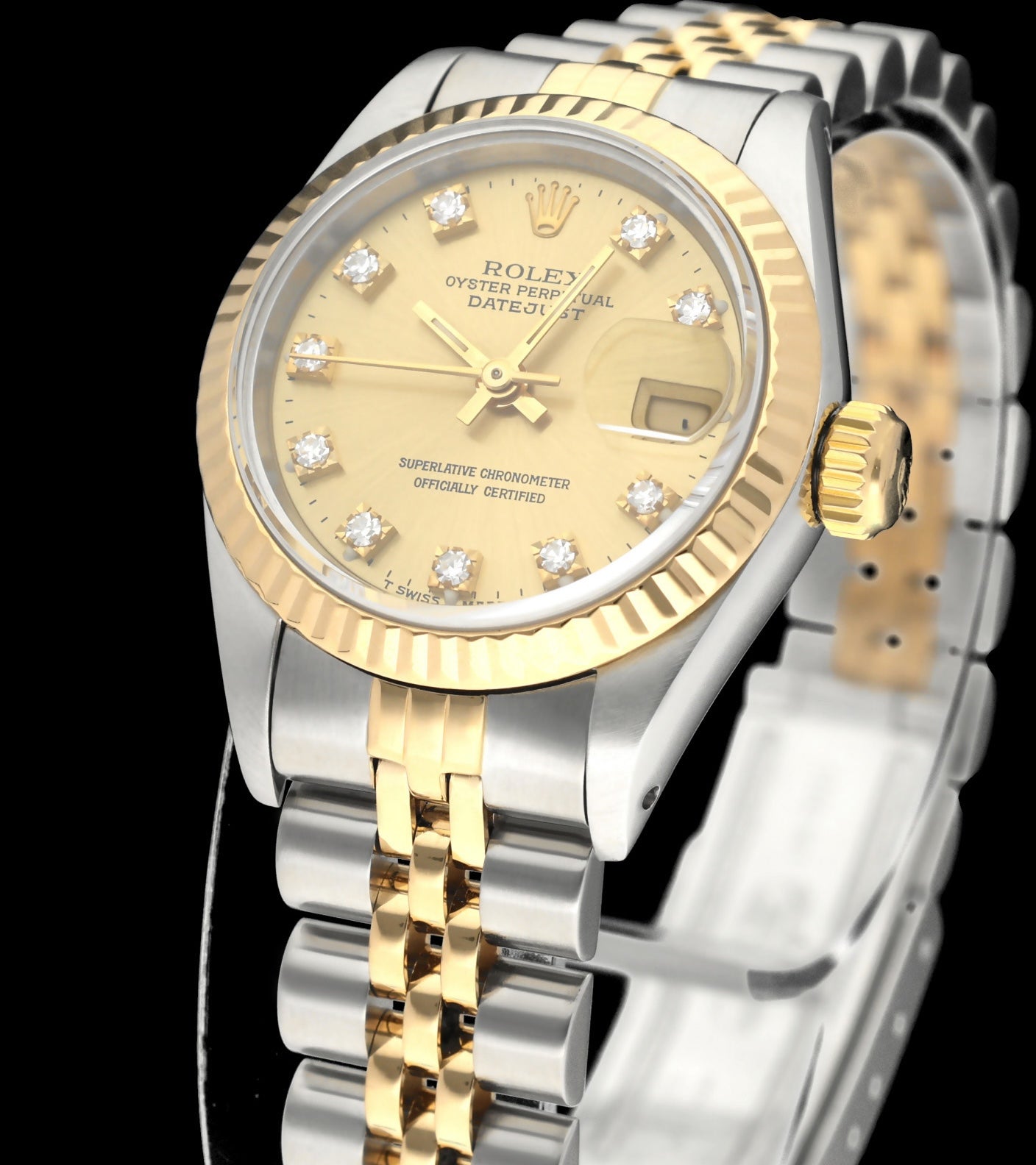 Rolex Lady-Datejust 69173G - 1991 - Rolex horloge - Rolex kopen - Rolex dames horloge - Trophies Watches