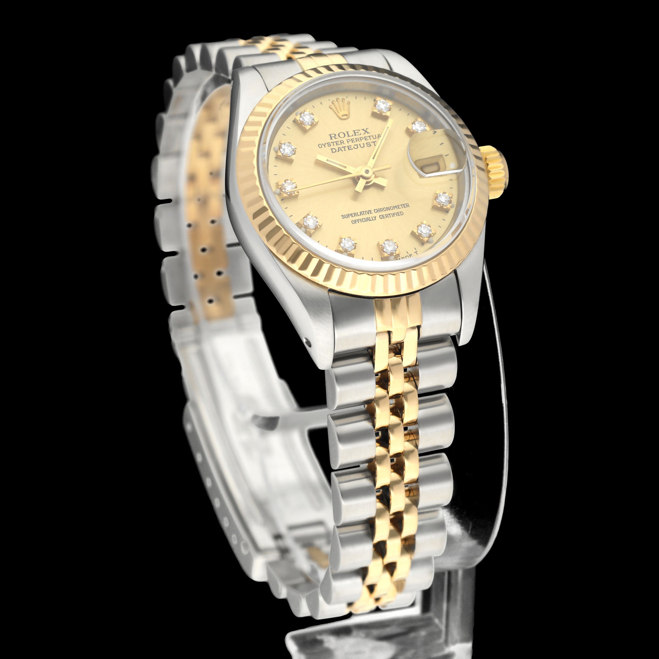Rolex Lady-Datejust 69173G - 1991 - Rolex horloge - Rolex kopen - Rolex dames horloge - Trophies Watches