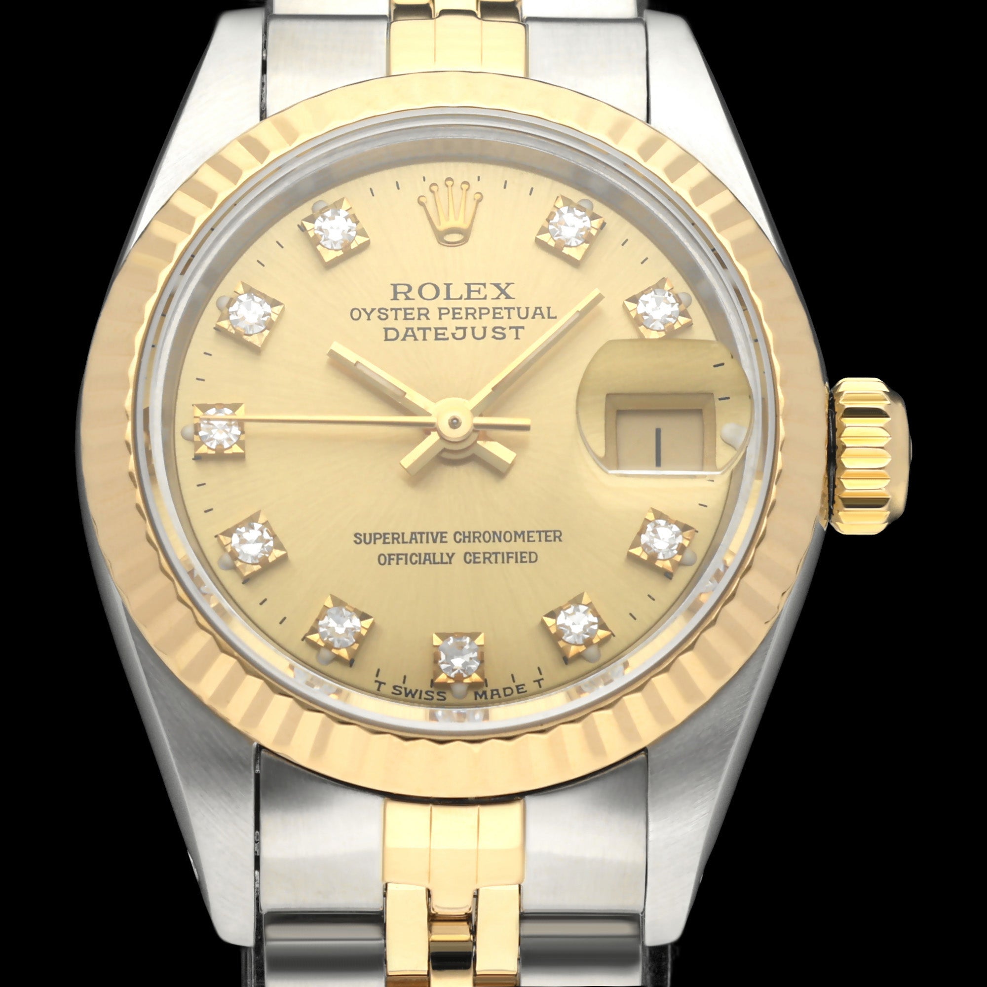 Rolex Lady-Datejust 69173G - 1991 - Rolex horloge - Rolex kopen - Rolex dames horloge - Trophies Watches