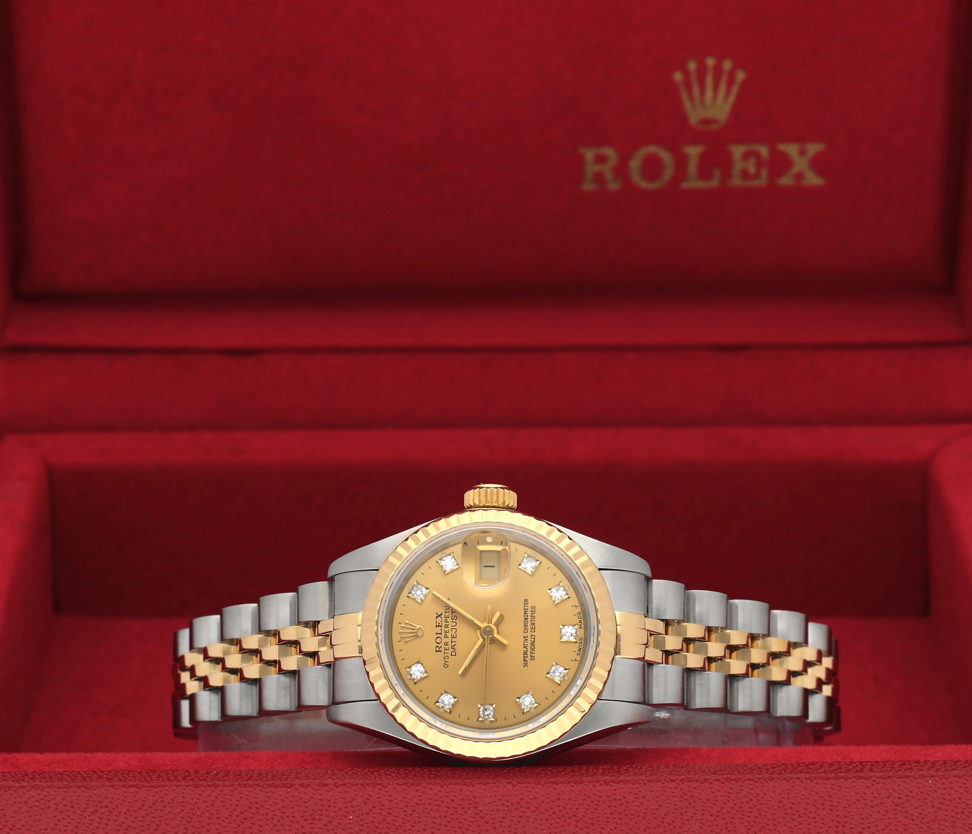 Rolex Lady-Datejust 69173G - 1993 - Rolex horloge - Rolex kopen - Rolex dames horloge - Trophies Watches