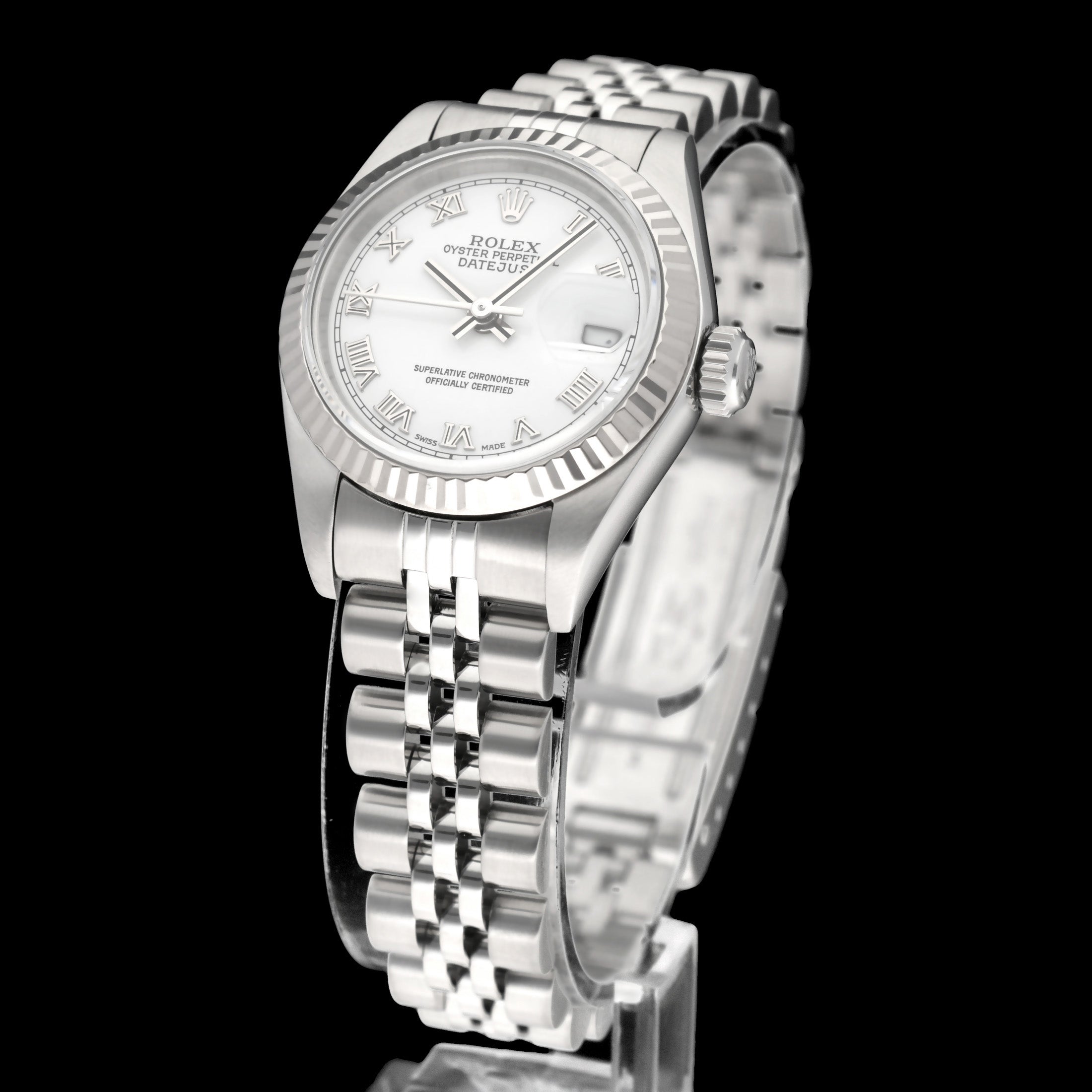 Rolex Oyster Perpetual Lady Datejust 79174 - 2002 - Rolex horloge - Rolex kopen - Rolex dames horloge - Trophies Watches