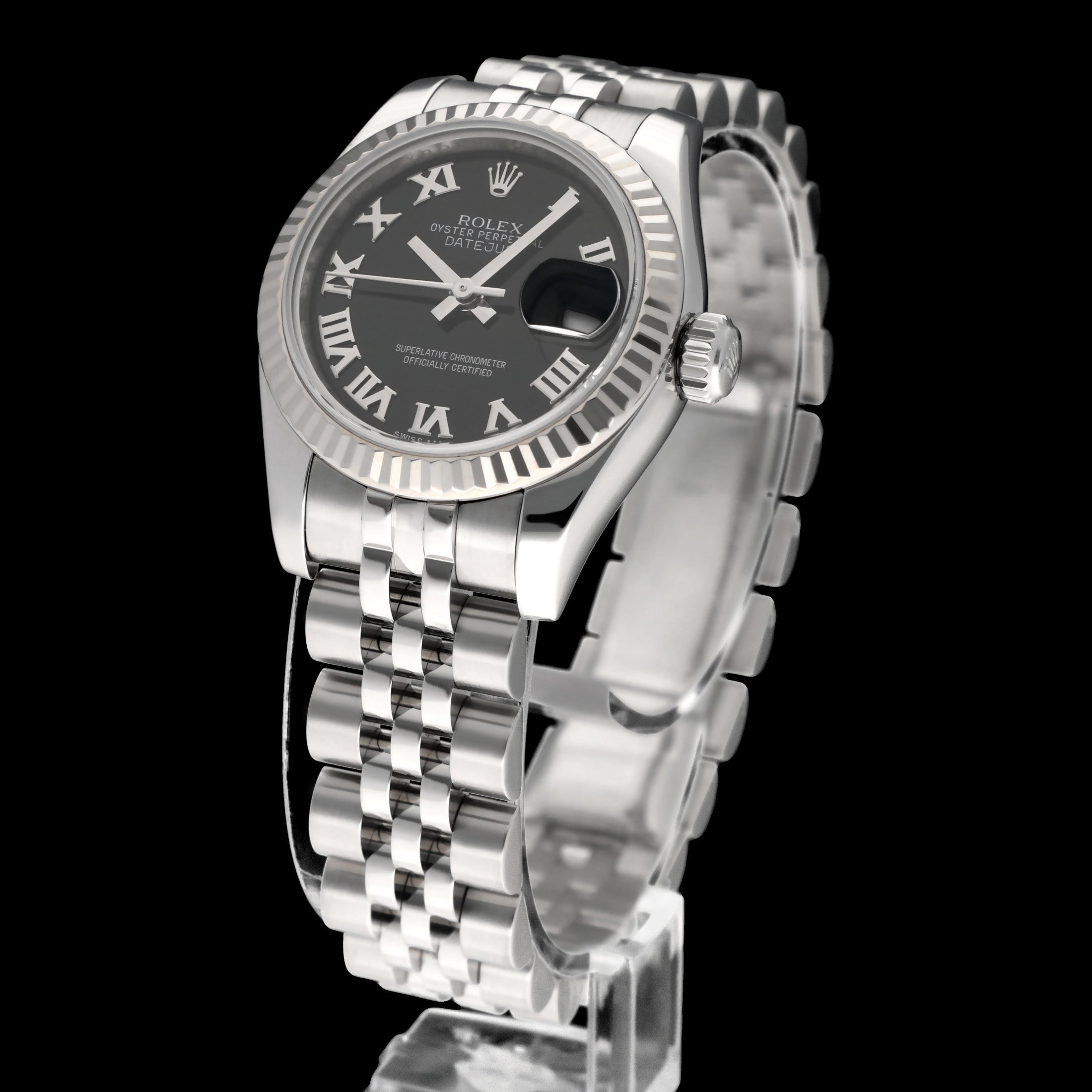 Rolex Oyster Perpetual Lady Datejust 179174 - 2011 - Rolex horloge - Rolex kopen - Rolex dames horloge - Trophies Watches