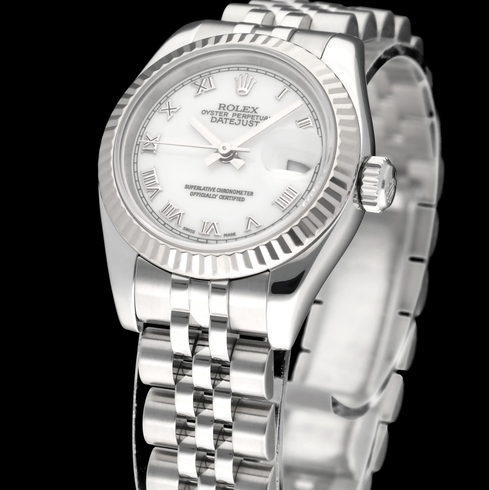 Rolex Oyster Perpetual Lady Datejust 179174 - 2006 - Rolex horloge - Rolex kopen - Rolex dames horloge - Trophies Watches