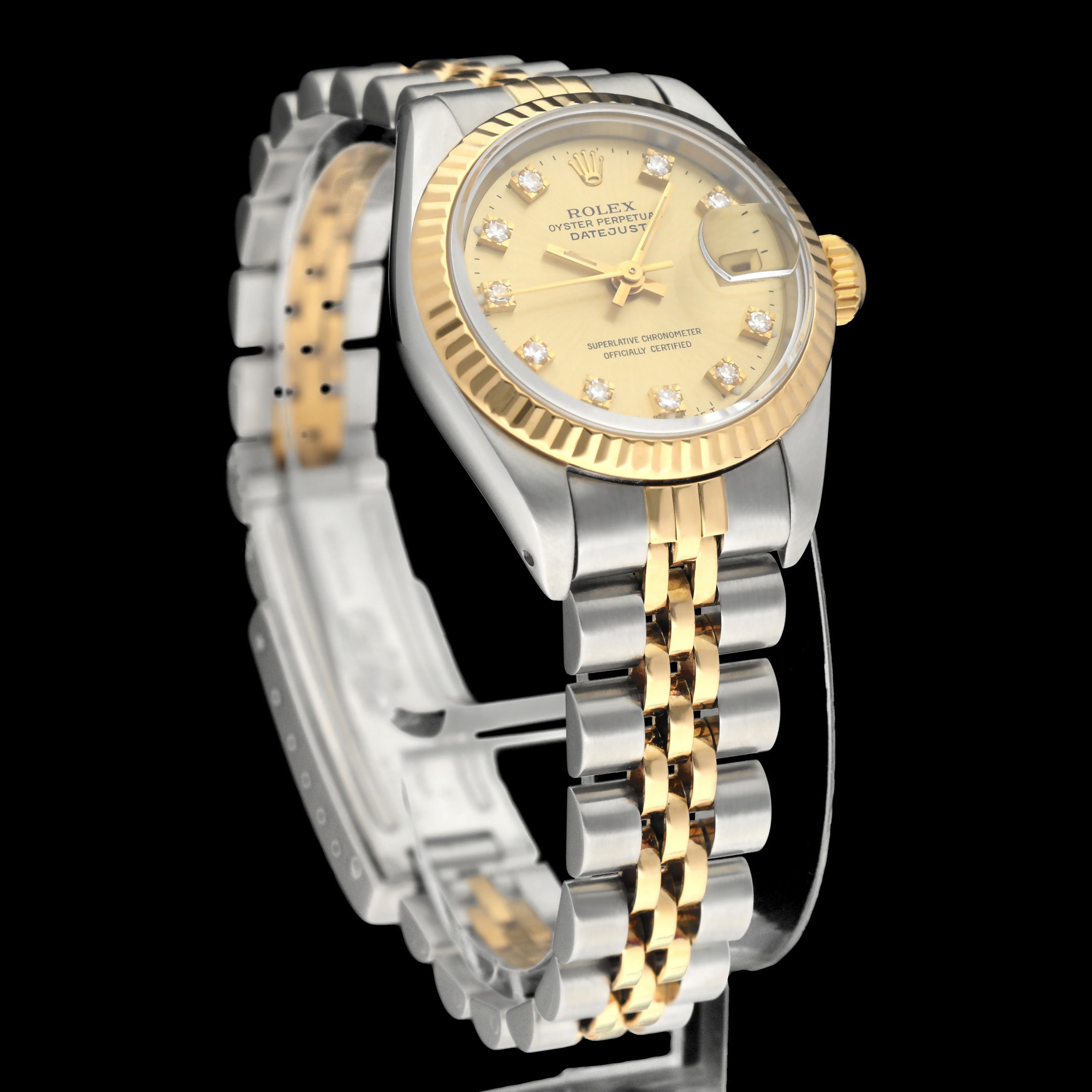 Rolex Lady-Datejust 69173G - 1990 - Rolex horloge - Rolex kopen - Rolex dames horloge - Trophies Watches
