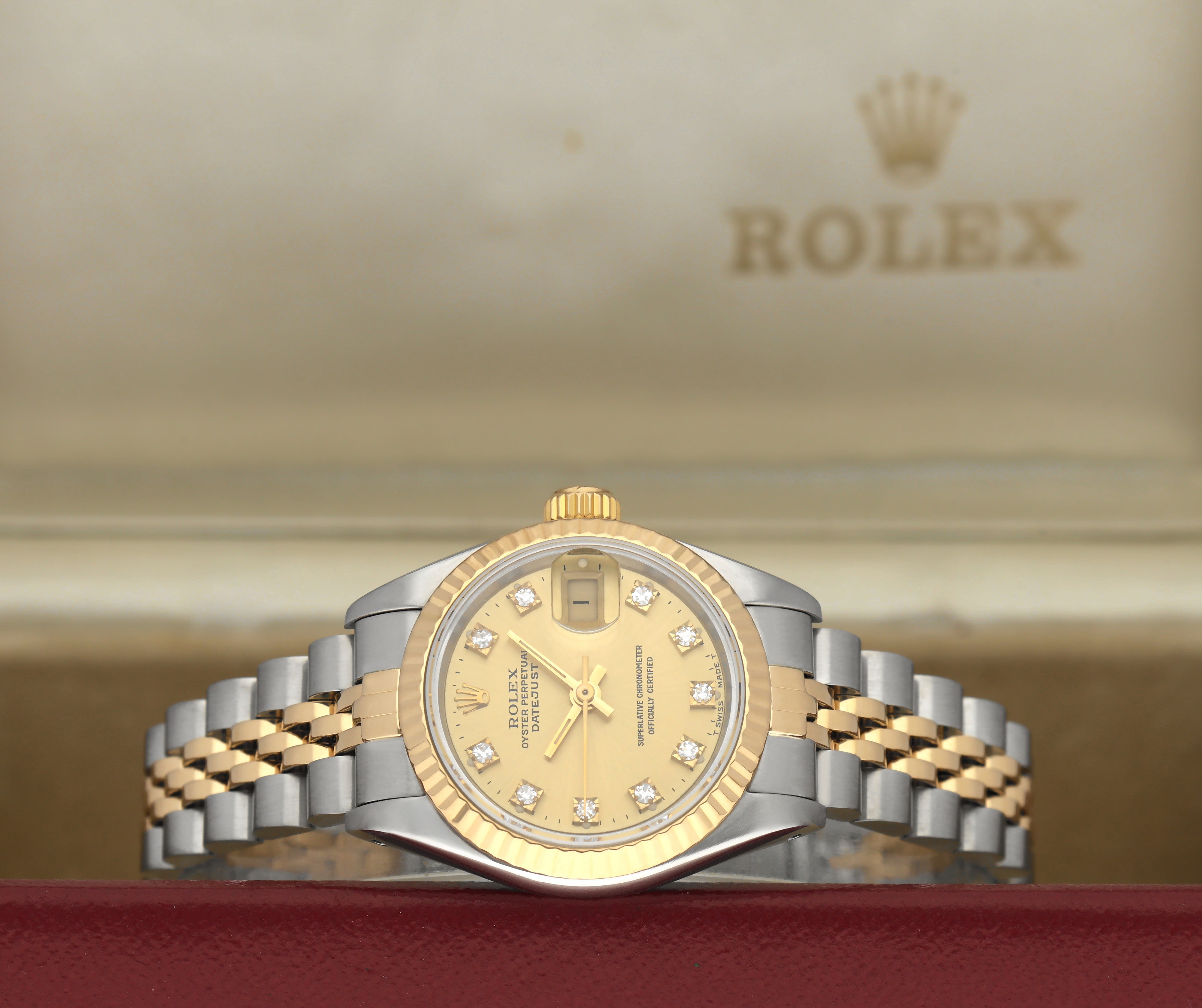 Rolex Lady-Datejust 69173G - 1991 - Rolex horloge - Rolex kopen - Rolex dames horloge - Trophies Watches