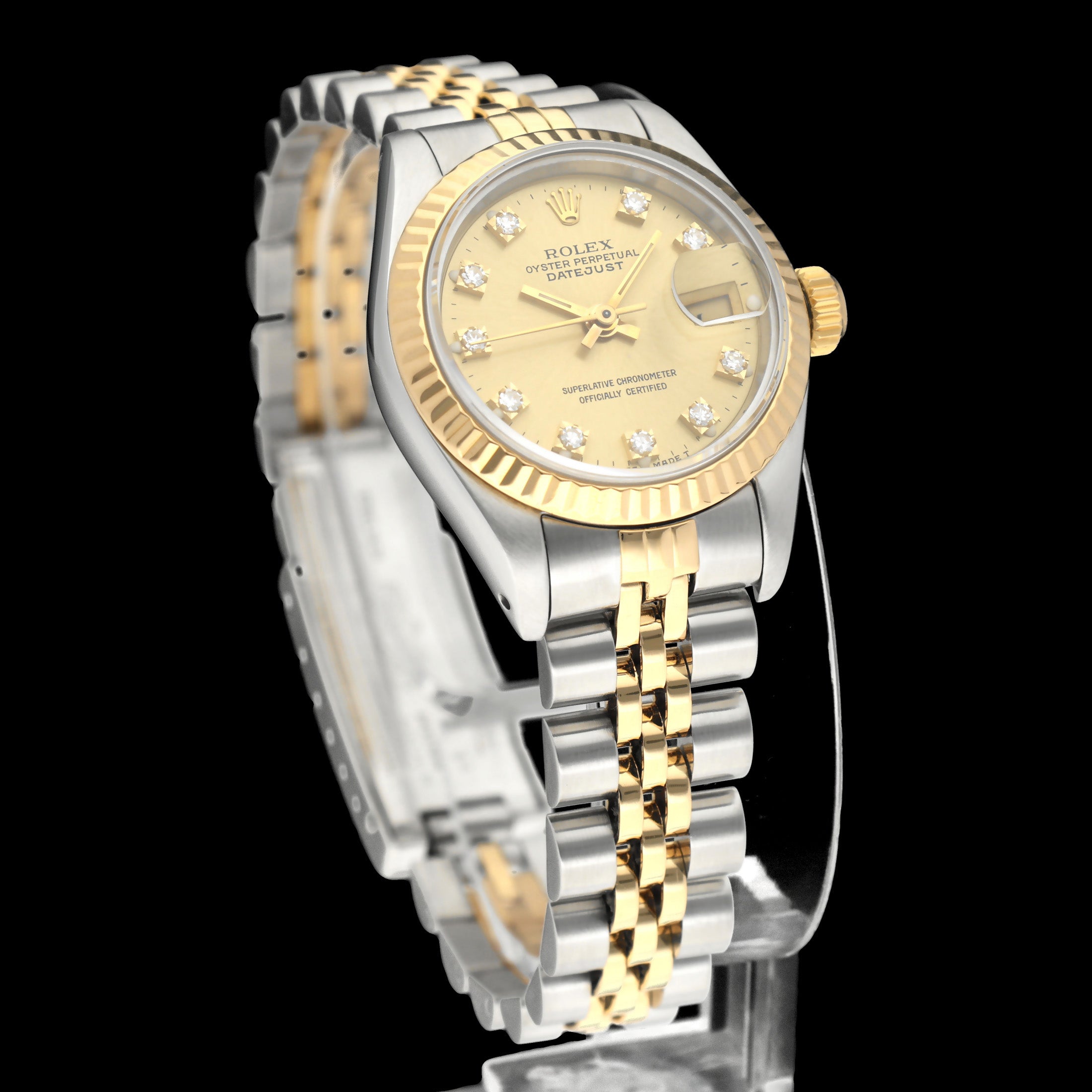 Rolex Lady-Datejust 69173G - 1990 - Rolex horloge - Rolex kopen - Rolex dames horloge - Trophies Watches