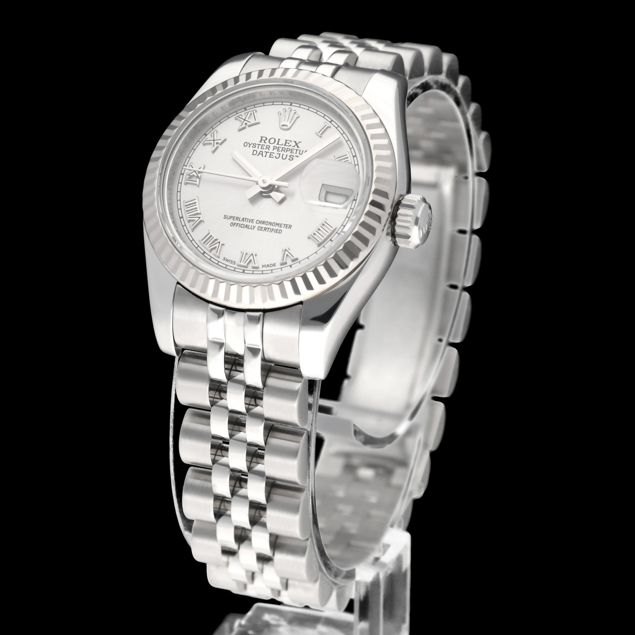 Rolex Oyster Perpetual Lady Datejust 179174 - 2010 - Rolex horloge - Rolex kopen - Rolex dames horloge - Trophies Watches