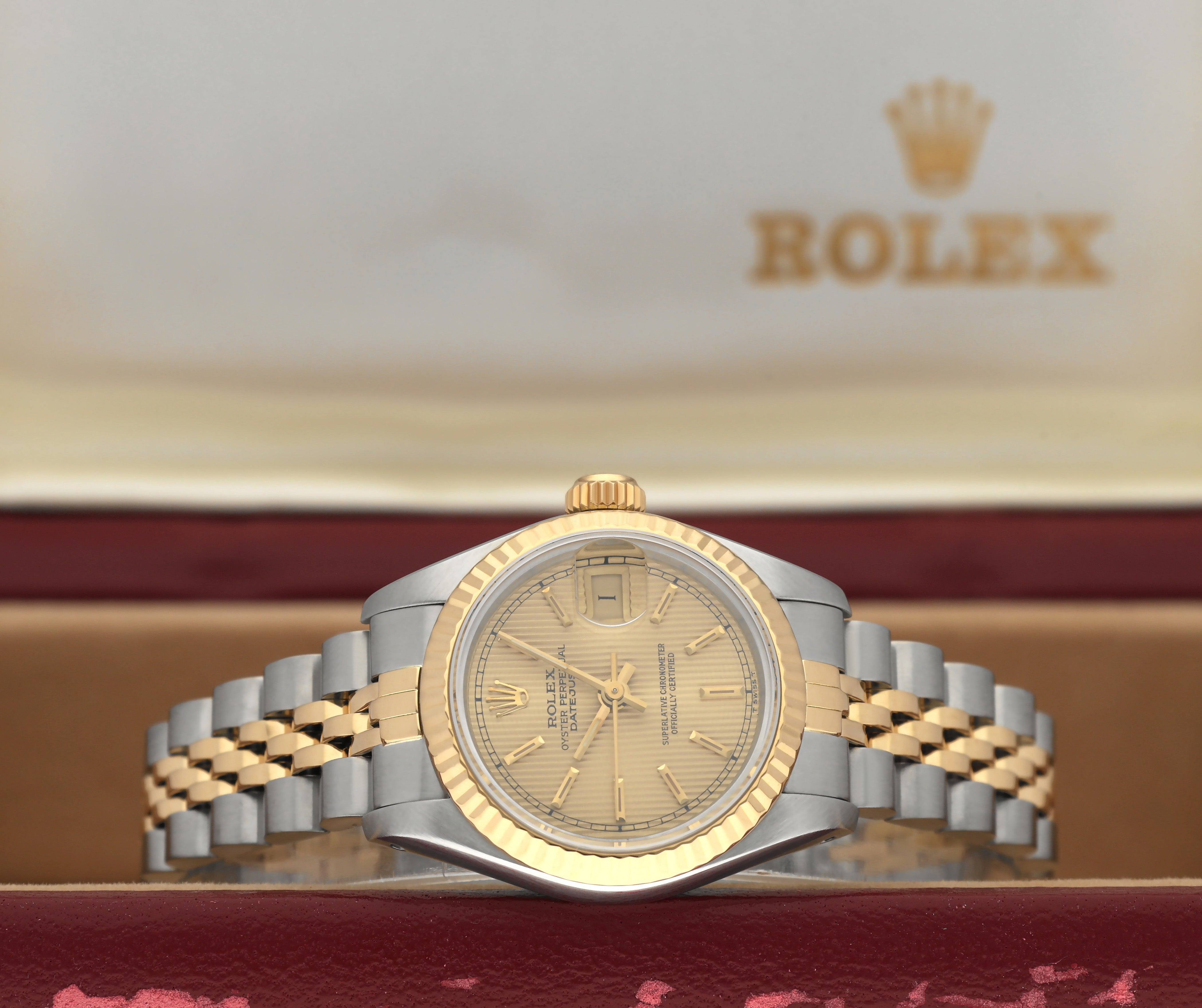 Rolex Lady-Datejust 69173 - 1986 - Rolex horloge - Rolex kopen - Rolex dames horloge - Trophies Watches