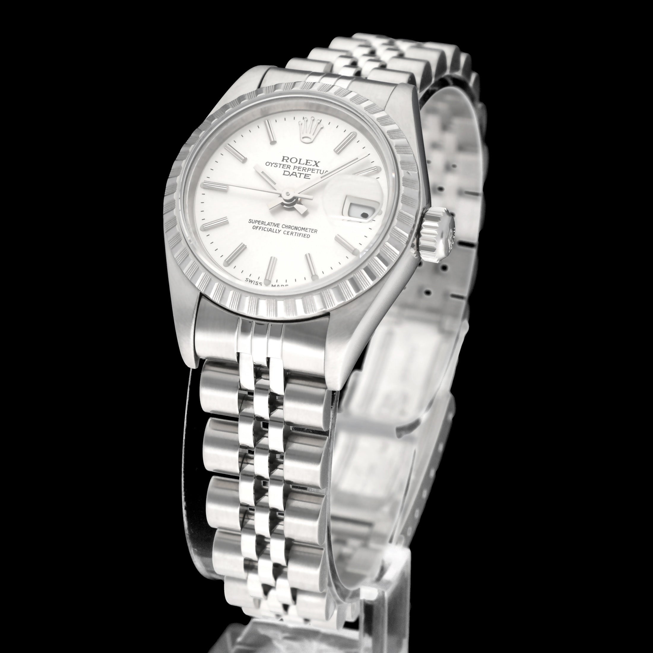 Rolex Oyster Perpetual Lady Date 79240 - 2000 - Rolex horloge - Rolex kopen - Rolex dames horloge - Trophies Watches