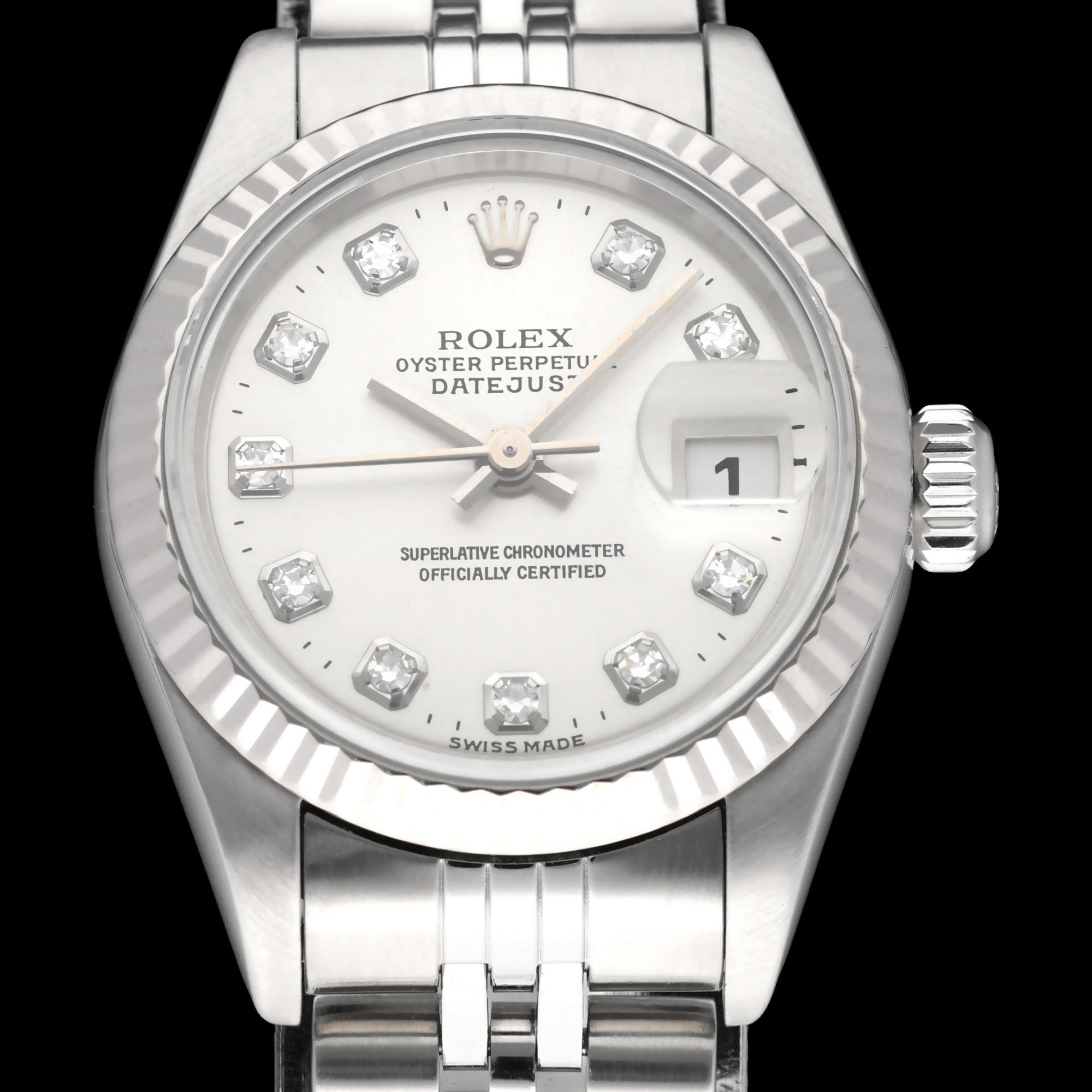 Rolex Oyster Perpetual Lady Datejust 69174G - 1997 - Rolex horloge - Rolex kopen - Rolex dames horloge - Trophies Watches