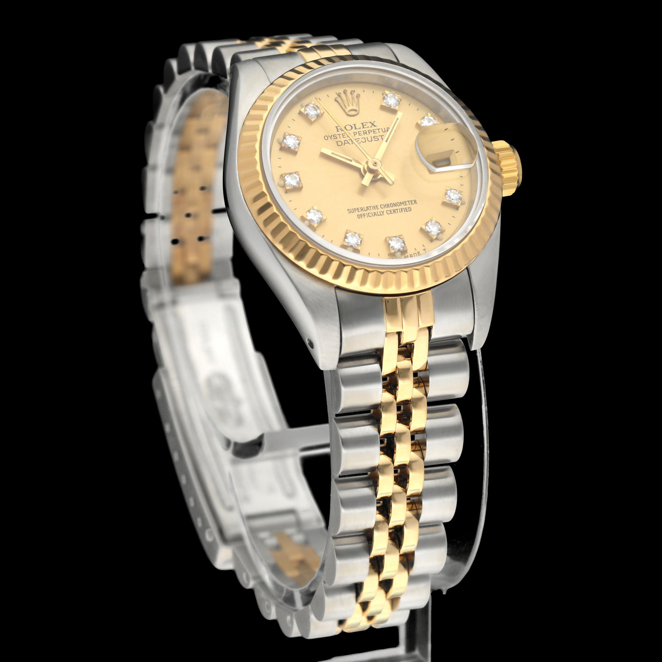 Rolex Lady-Datejust 69173G - 1990 - Rolex horloge - Rolex kopen - Rolex dames horloge - Trophies Watches