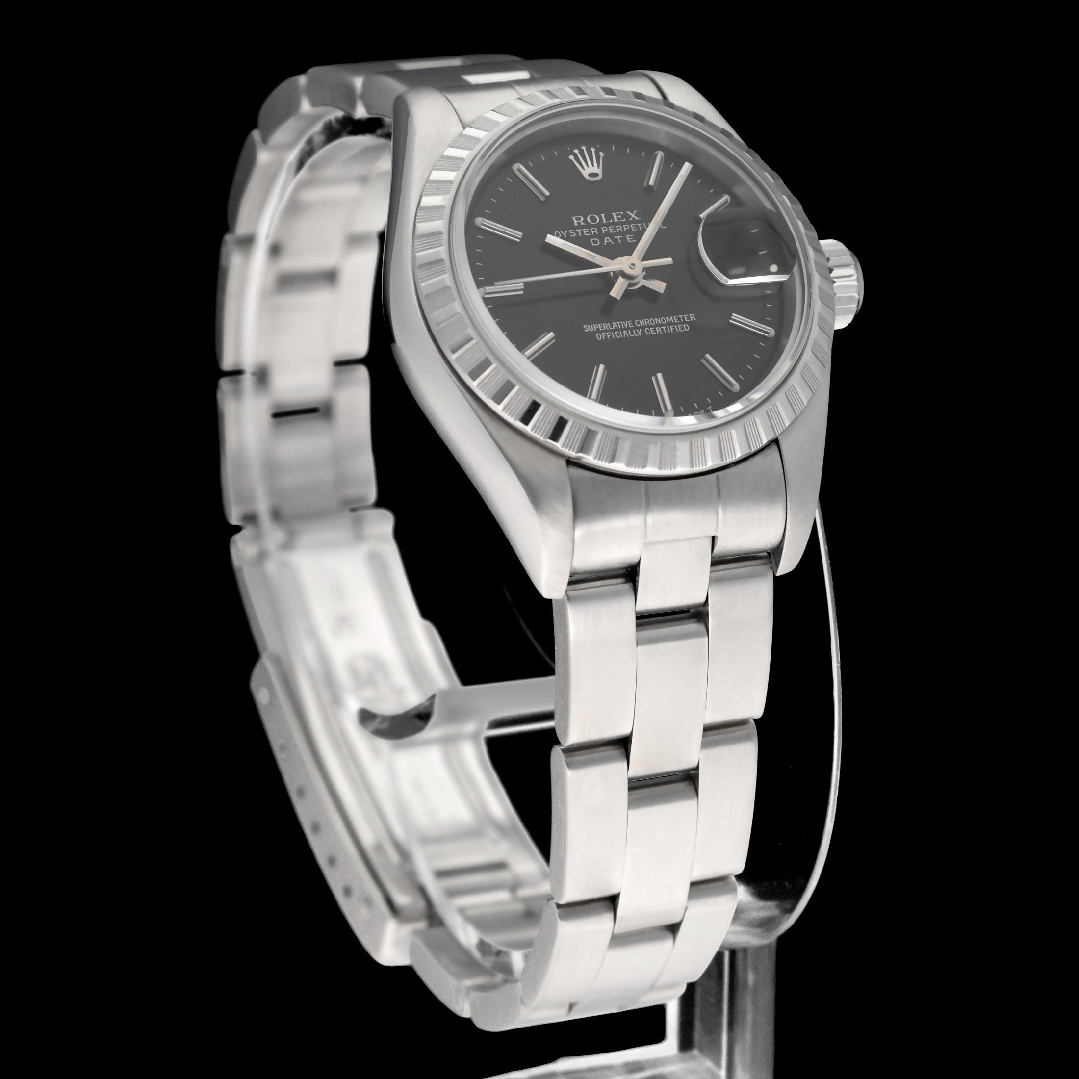 Rolex Oyster Perpetual Lady Date 69240 - 1999 - Rolex horloge - Rolex kopen - Rolex dames horloge - Trophies Watches