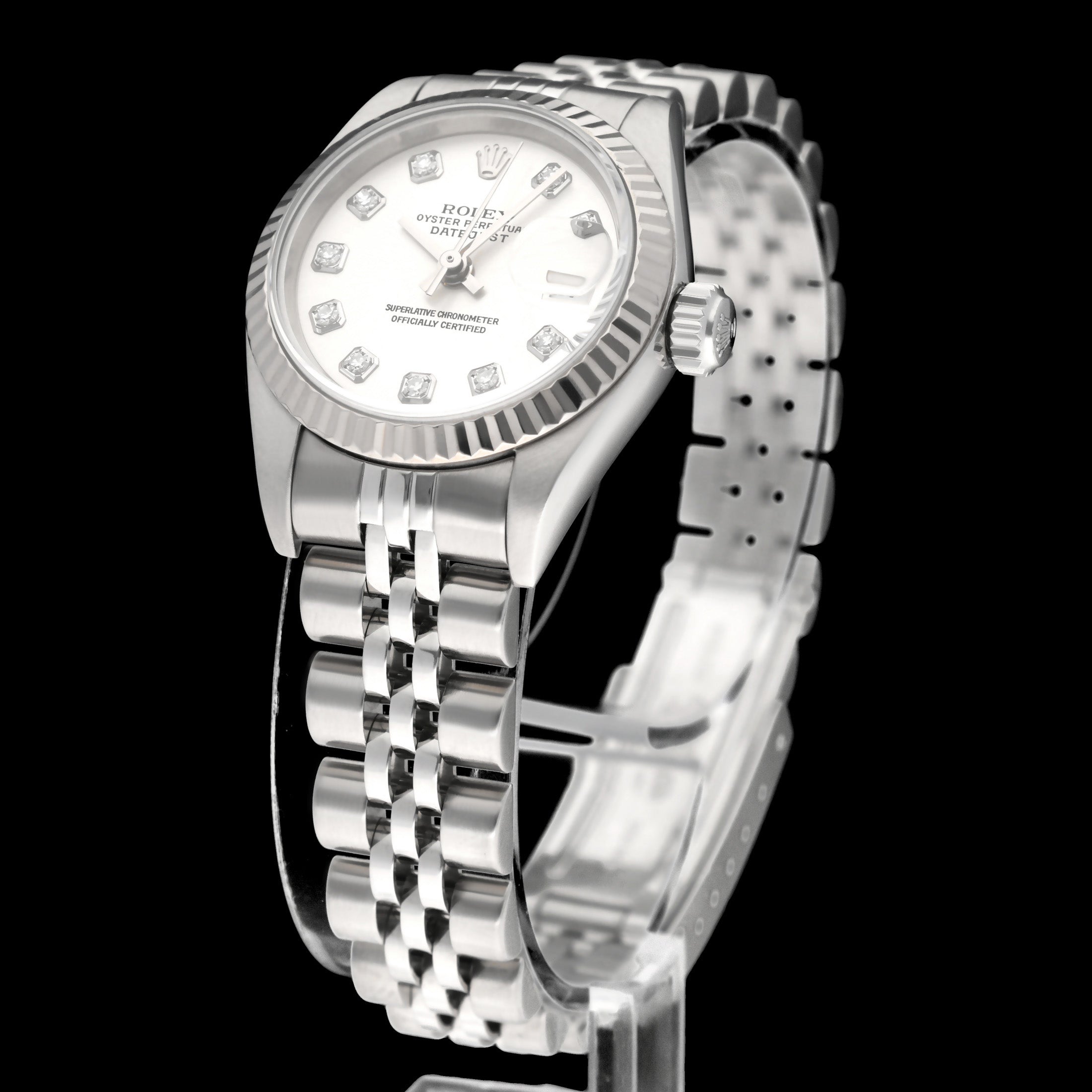 Rolex Oyster Perpetual Lady Datejust 69174G - 2002 - Rolex horloge - Rolex kopen - Rolex dames horloge - Trophies Watches