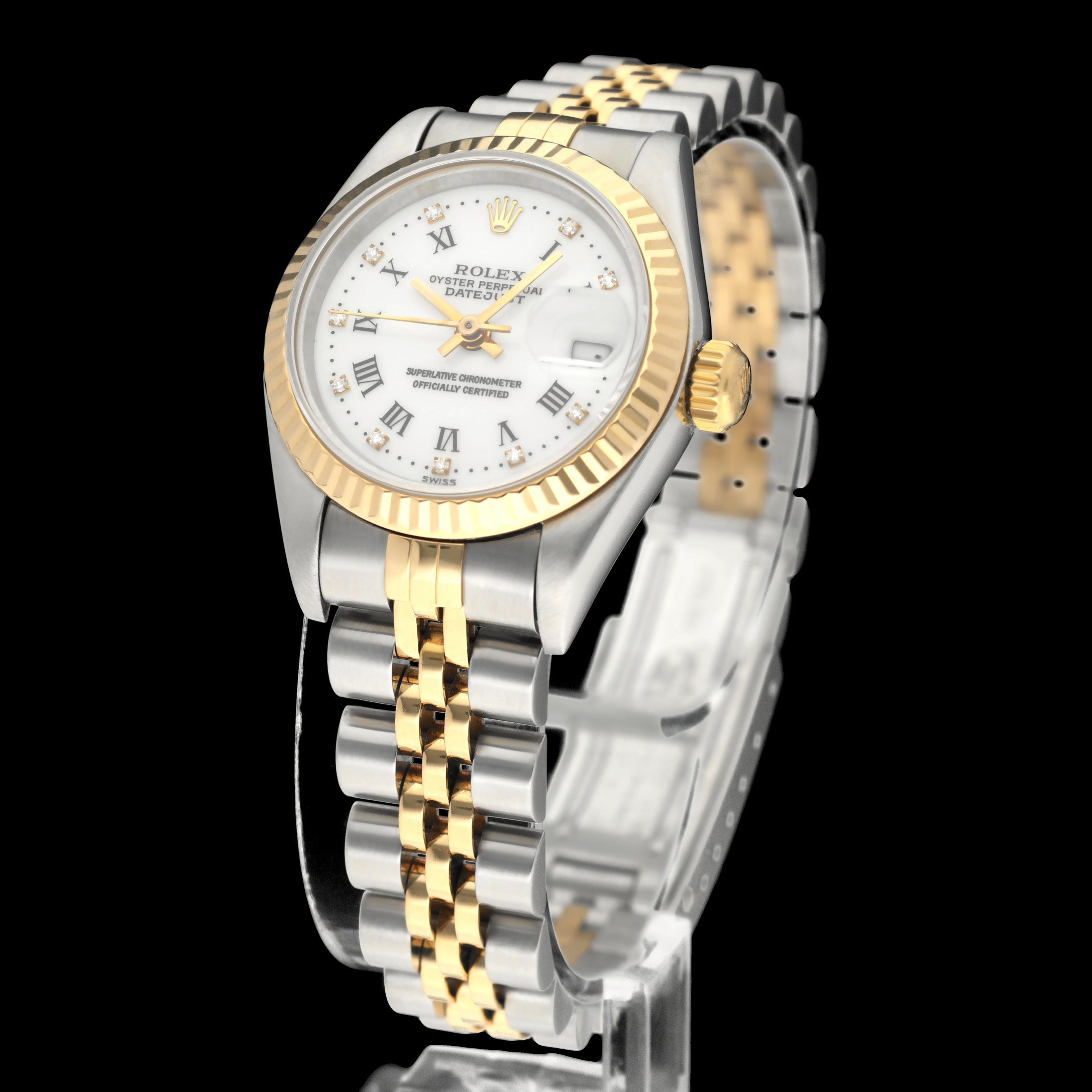 Rolex Lady-Datejust 69173G - 1996 - Rolex horloge - Rolex kopen - Rolex dames horloge - Trophies Watches