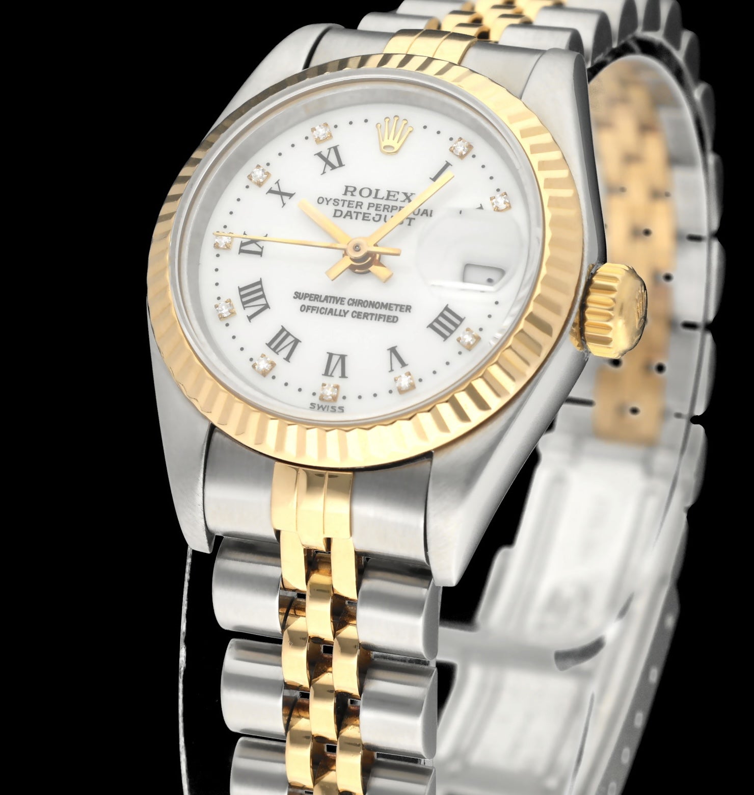 Rolex Lady-Datejust 69173G - 1996 - Rolex horloge - Rolex kopen - Rolex dames horloge - Trophies Watches
