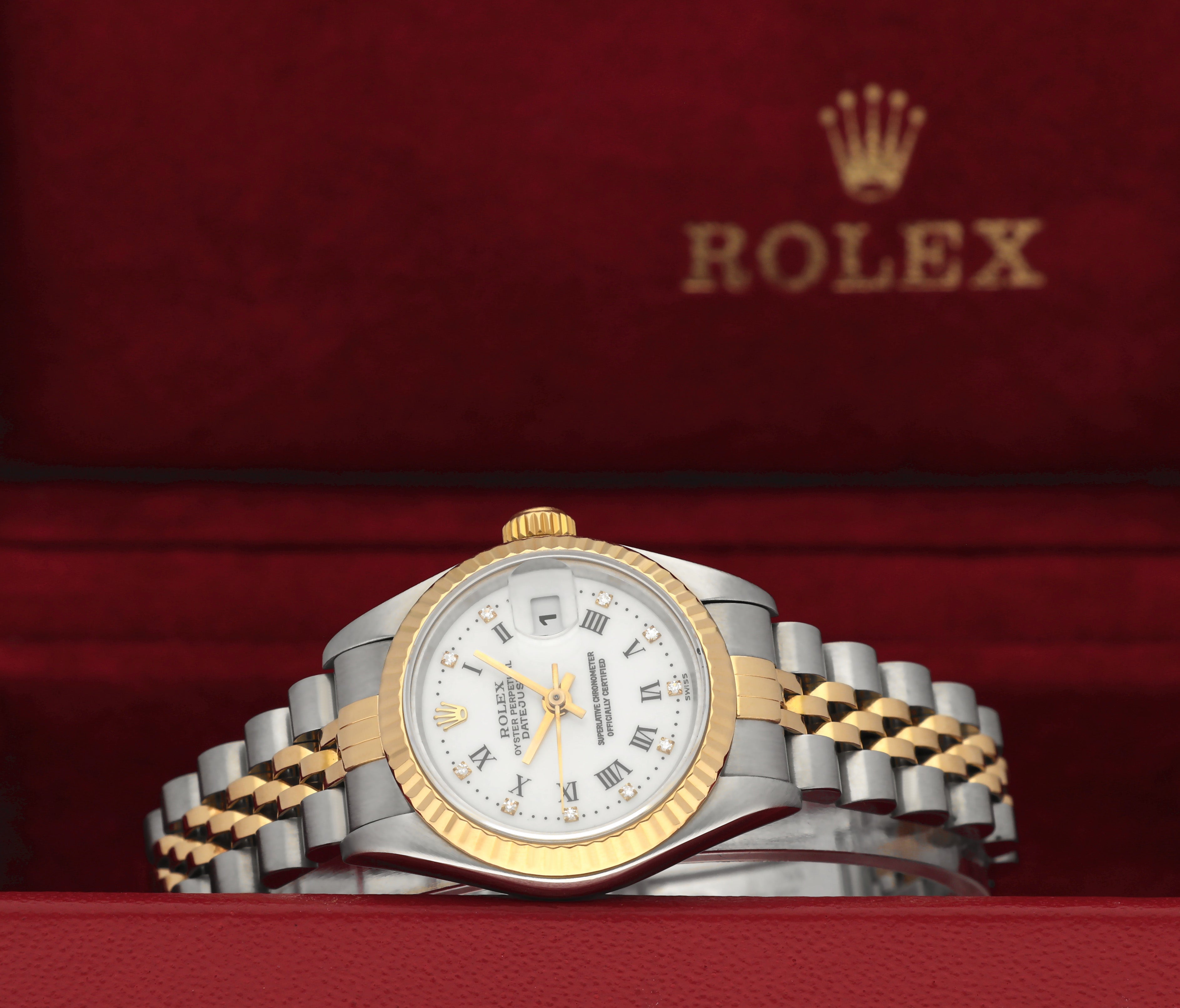 Rolex Lady-Datejust 69173G - 1996 - Rolex horloge - Rolex kopen - Rolex dames horloge - Trophies Watches