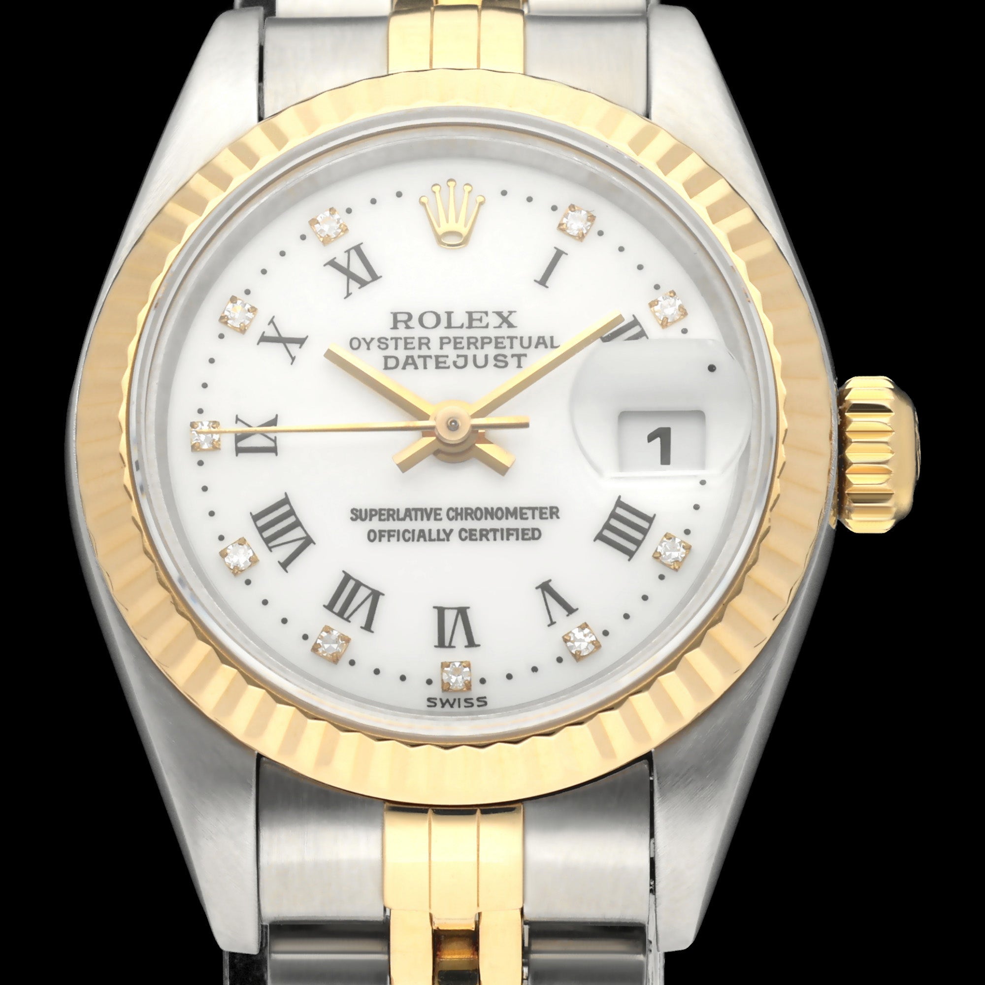 Rolex Lady-Datejust 69173G - 1996 - Rolex horloge - Rolex kopen - Rolex dames horloge - Trophies Watches