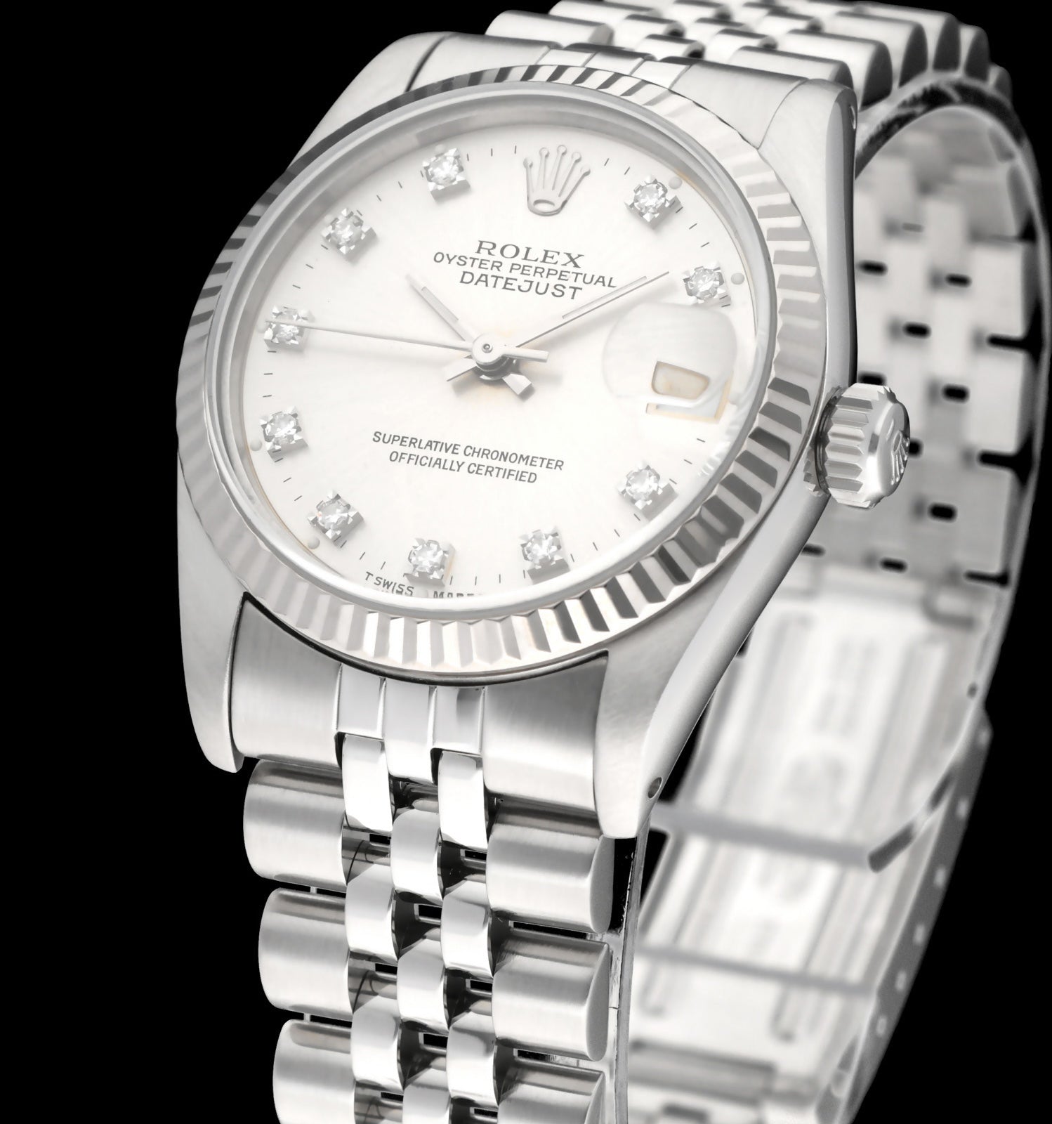 Rolex Datejust 31 68274G - 1990 - Rolex horloge - Rolex kopen - Rolex dames horloge - Trophies Watches