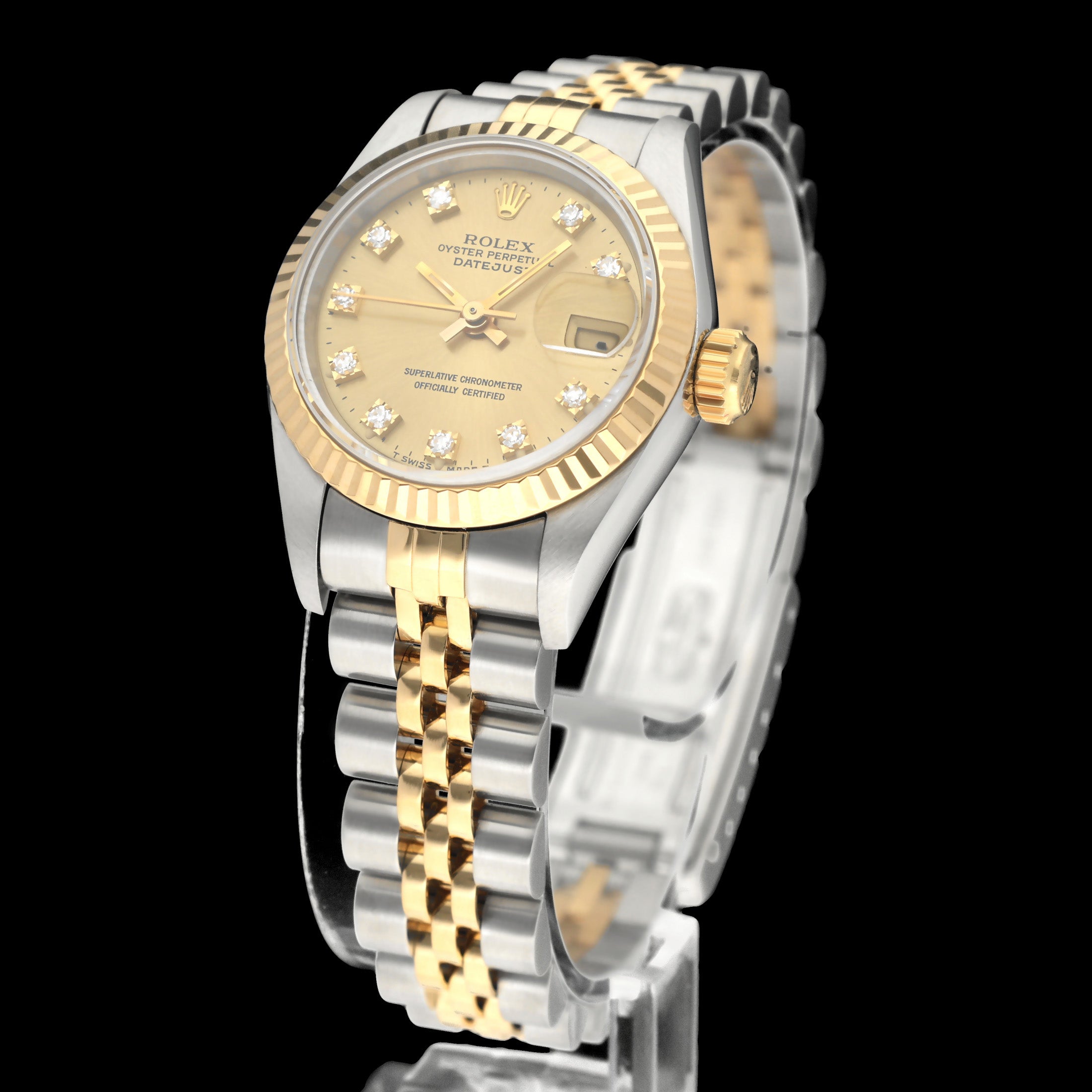 Rolex Lady-Datejust 69173G - 1995 - Rolex horloge - Rolex kopen - Rolex dames horloge - Trophies Watches