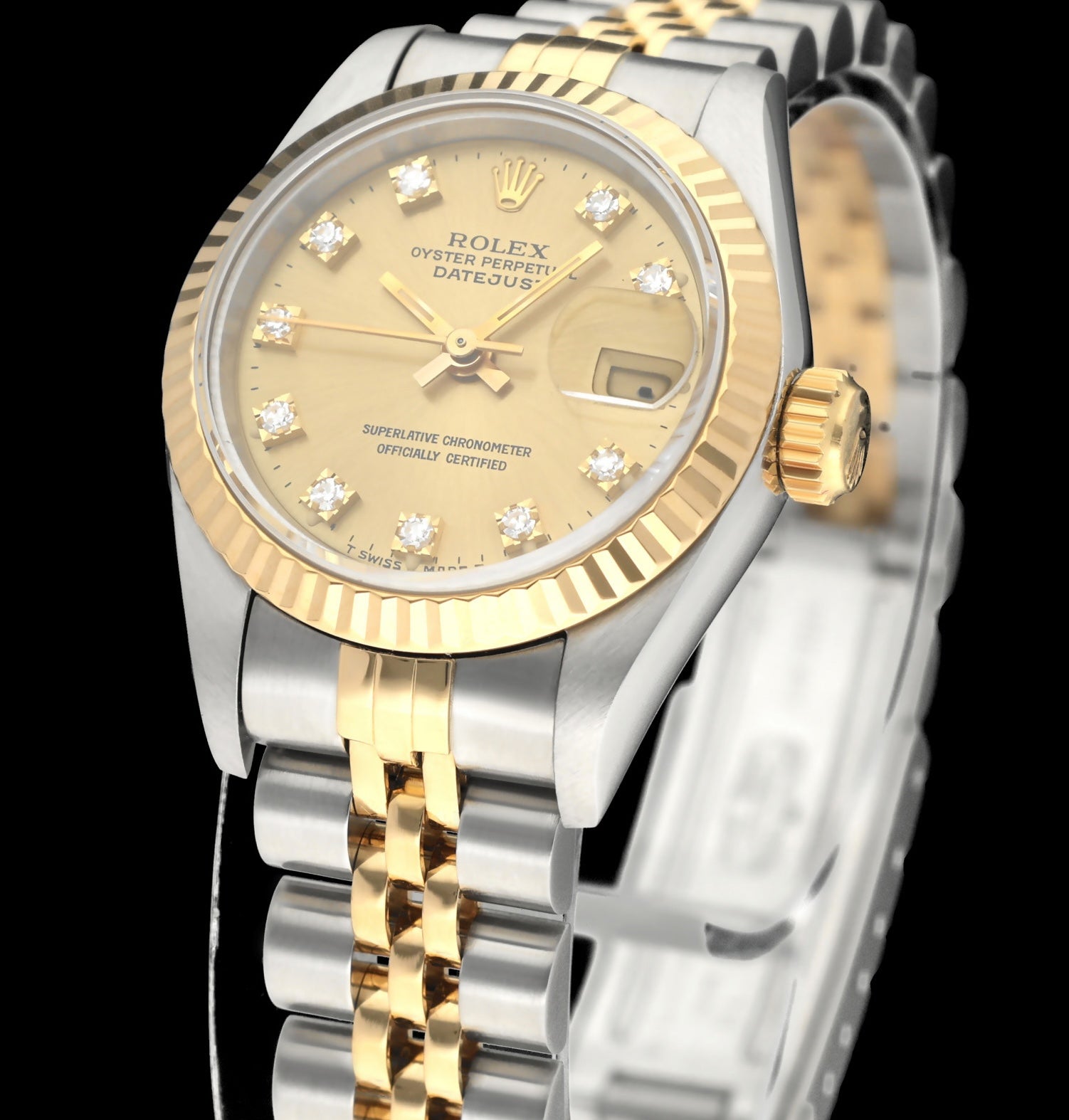 Rolex Lady-Datejust 69173G - 1995 - Rolex horloge - Rolex kopen - Rolex dames horloge - Trophies Watches