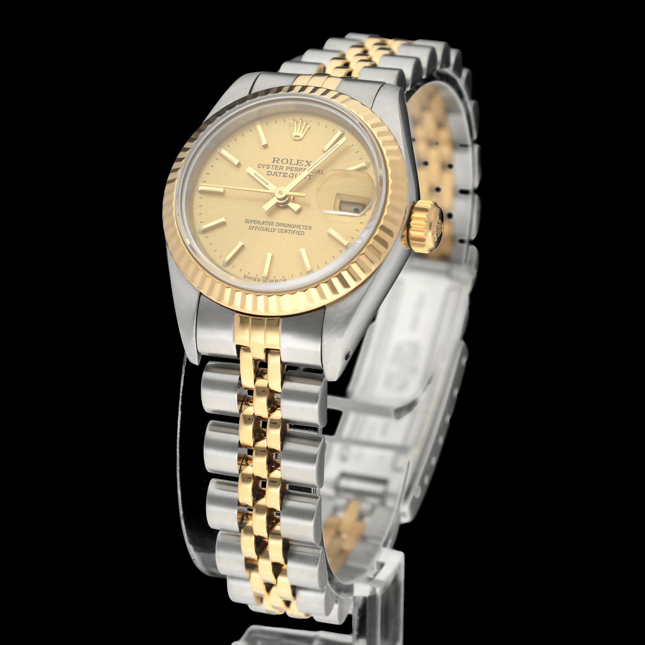 Rolex Lady-Datejust 69173 - 1990 - Rolex horloge - Rolex kopen - Rolex dames horloge - Trophies Watches